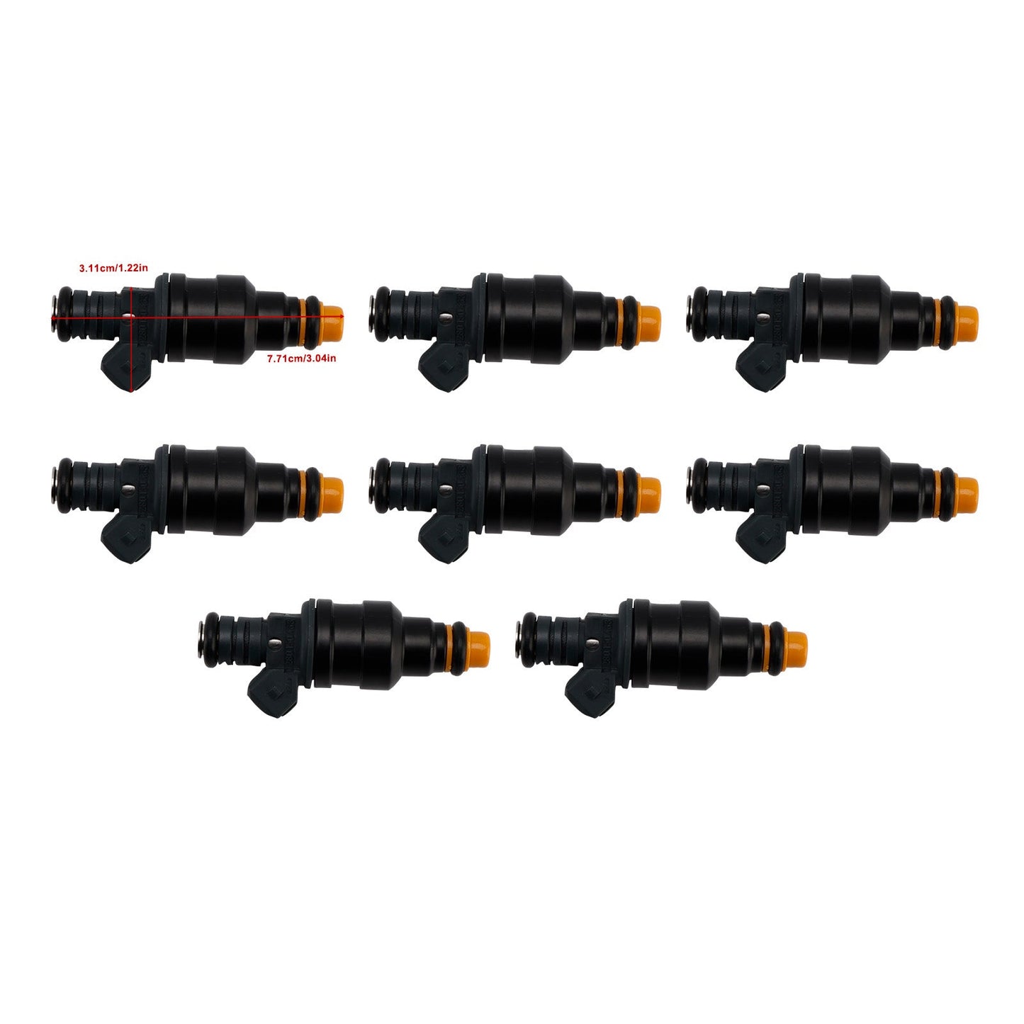 0280150463 For Audi A8 3.7 4.2 Quattro [4D2, D2] 8PCS Fuel Injector