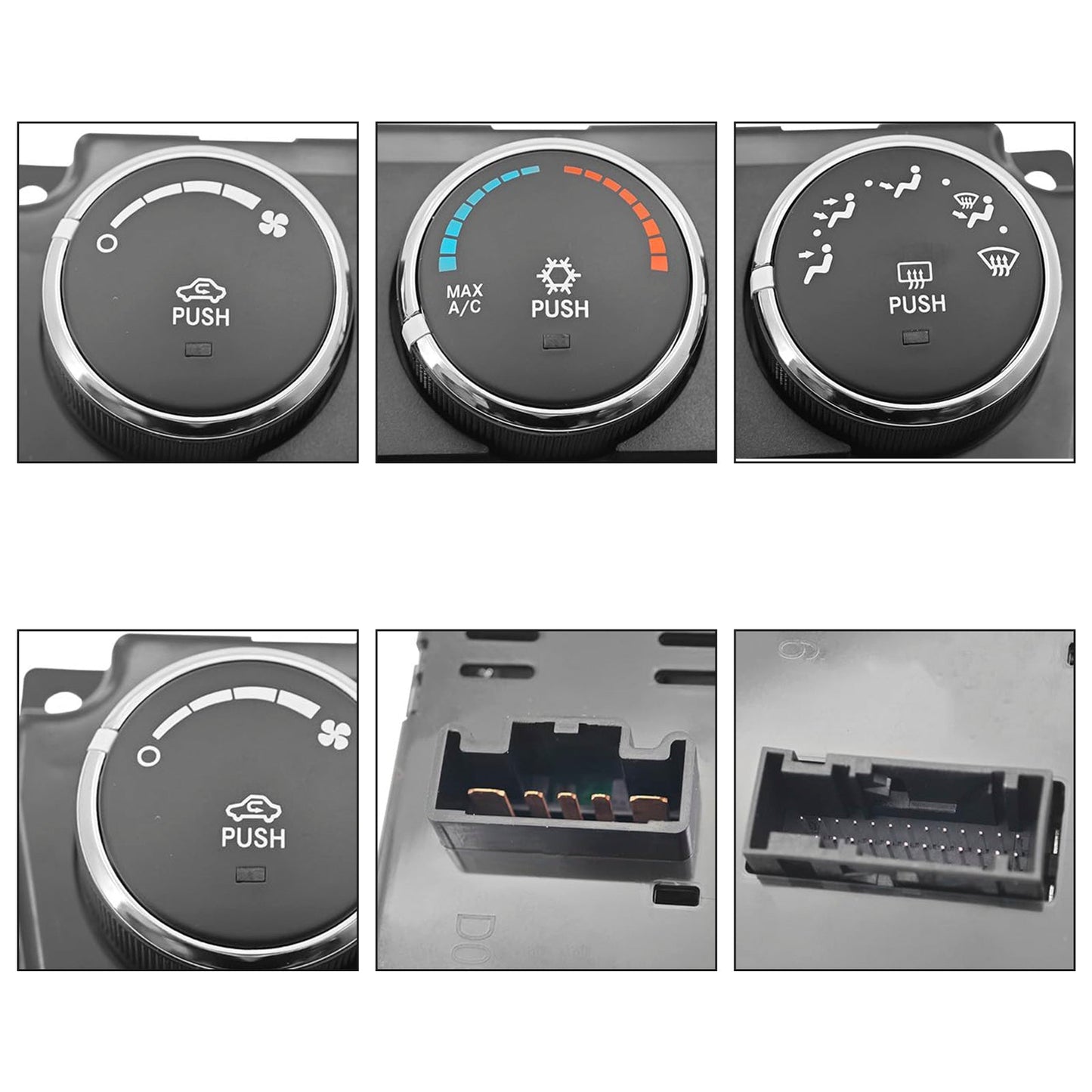 2009-2010 Dodge Ram 1500 AC Heater Climate Temperature Control Module 55056826AB