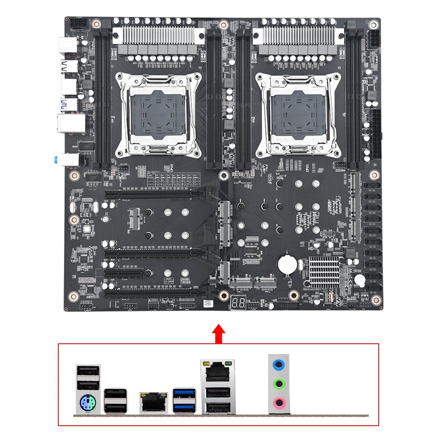 X99 Dual-Channel Motherboard PRO Desktop Computer Motherboard LGA2011-3 V3/V4
