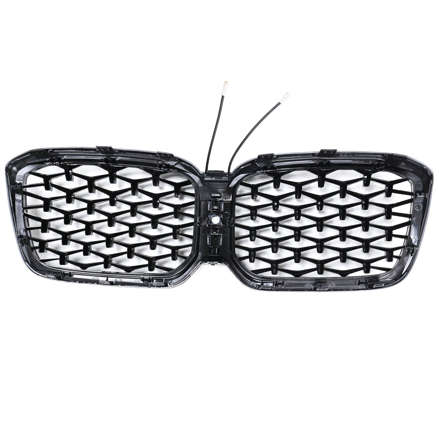 2022-2025 BMW X3 G01 X4 G02 Diamond Glossy Black Front Bumper Kidney Grille