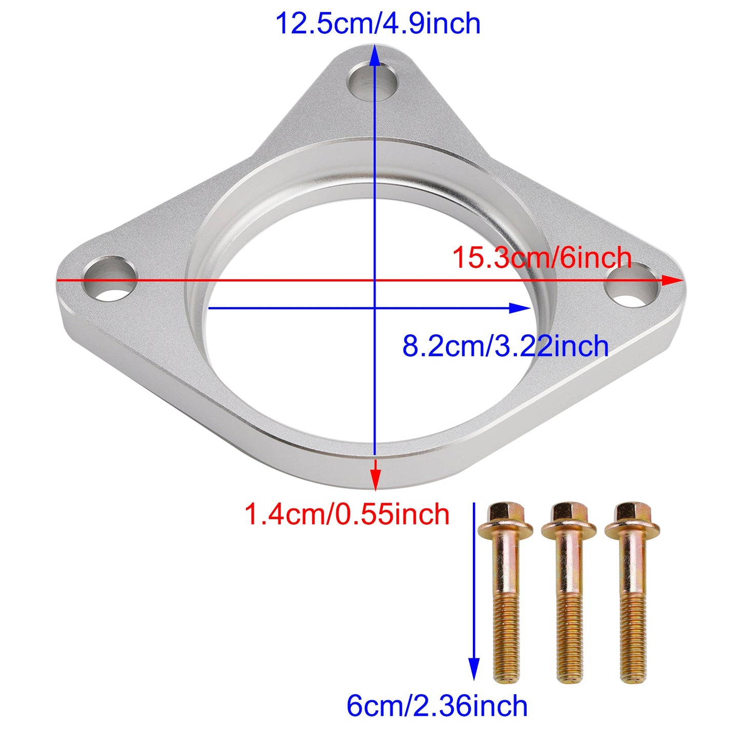 2Pack NV4500 NV5600 Starter Spacer Kit with Bolts 5 Speed For RAM 2500 5.9L