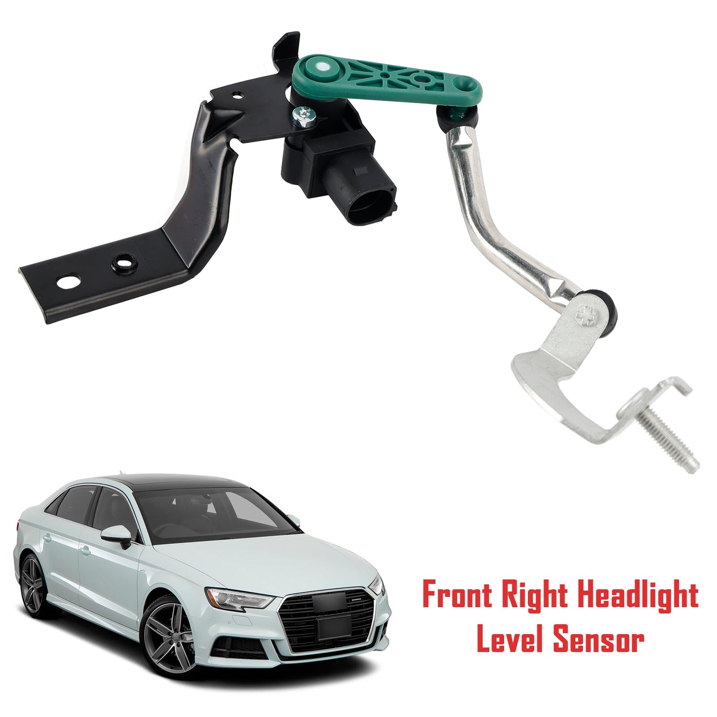Front Right Headlight Level Sensor 5Q0412522C For Audi A3 VW Seat Skoda