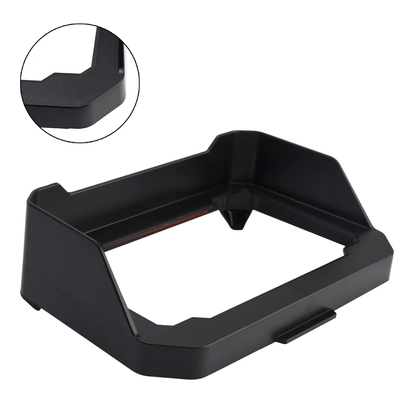 Tachometer Case Speedometer Cover Black Fit For Yamaha Mt-09 24-25 Mt-07 25+