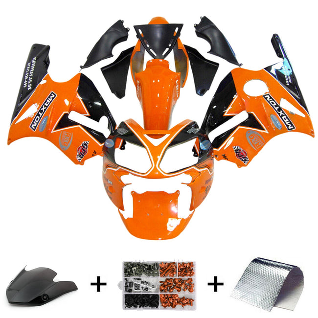 2002-2005 Kawasaki ZX12R Injection Fairing Kit Bodywork Plastic ABS