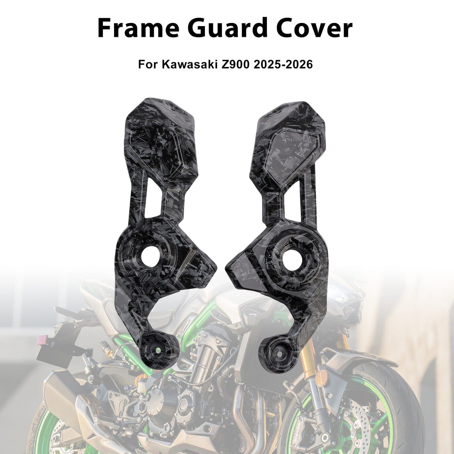 Frame Side Cover Panel Guard Fairing For Kawasaki Z900 2025-2026