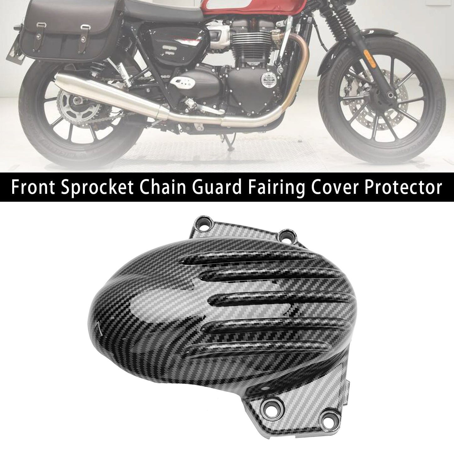 2023-2024 Speed Twin 900 Front Sprocket Chain Guard Fairing Cover
