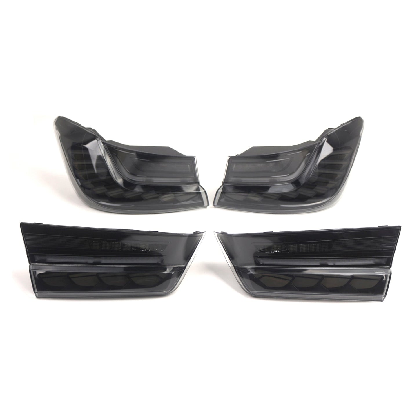 2019-2024 BMW 3 Series G20 G28 G80 M3 L&R Smoked LED Tail Lights Rear Lamp Assembly