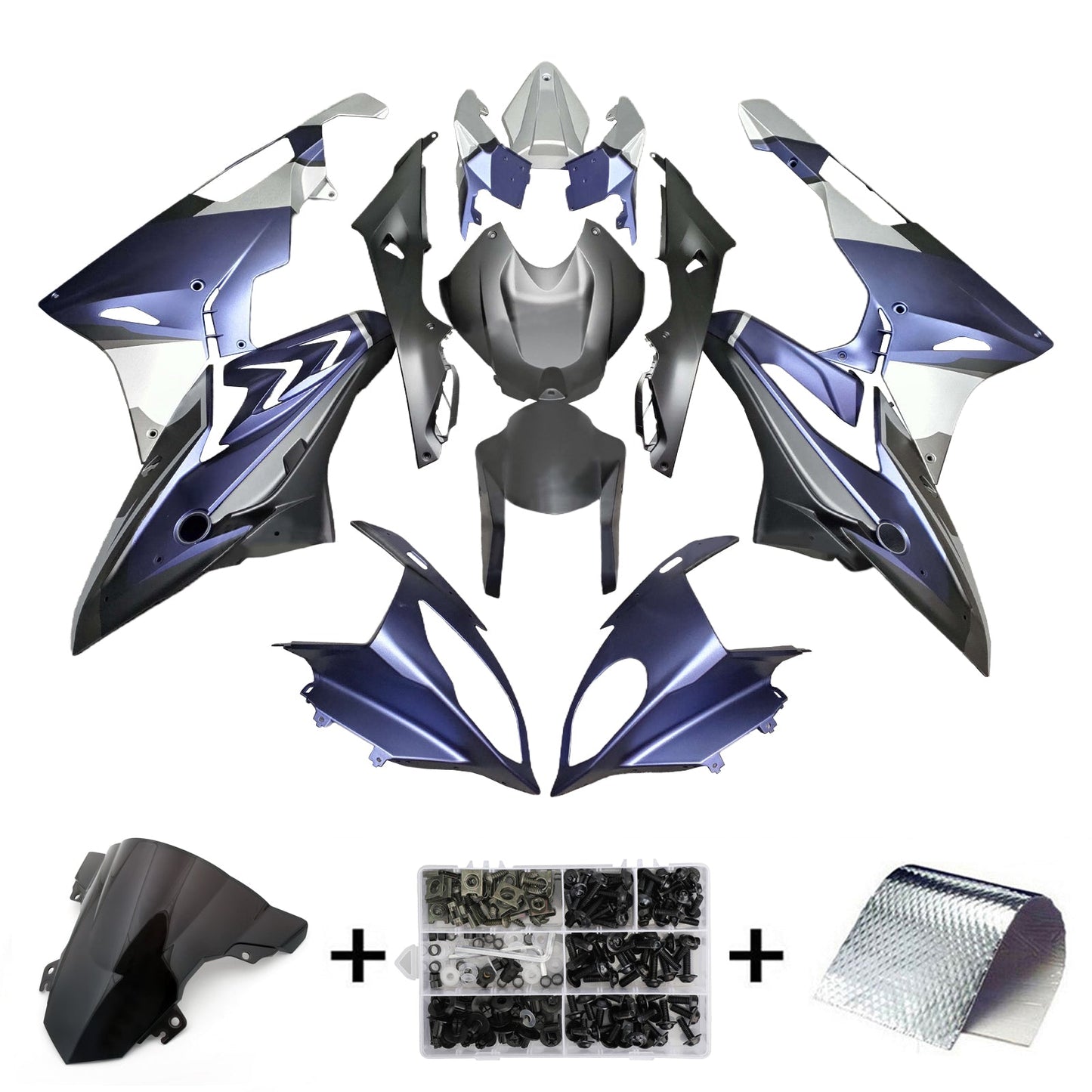 2017-2018 BMW S1000RR Injection Fairing Kit Bodywork Plastic ABS
