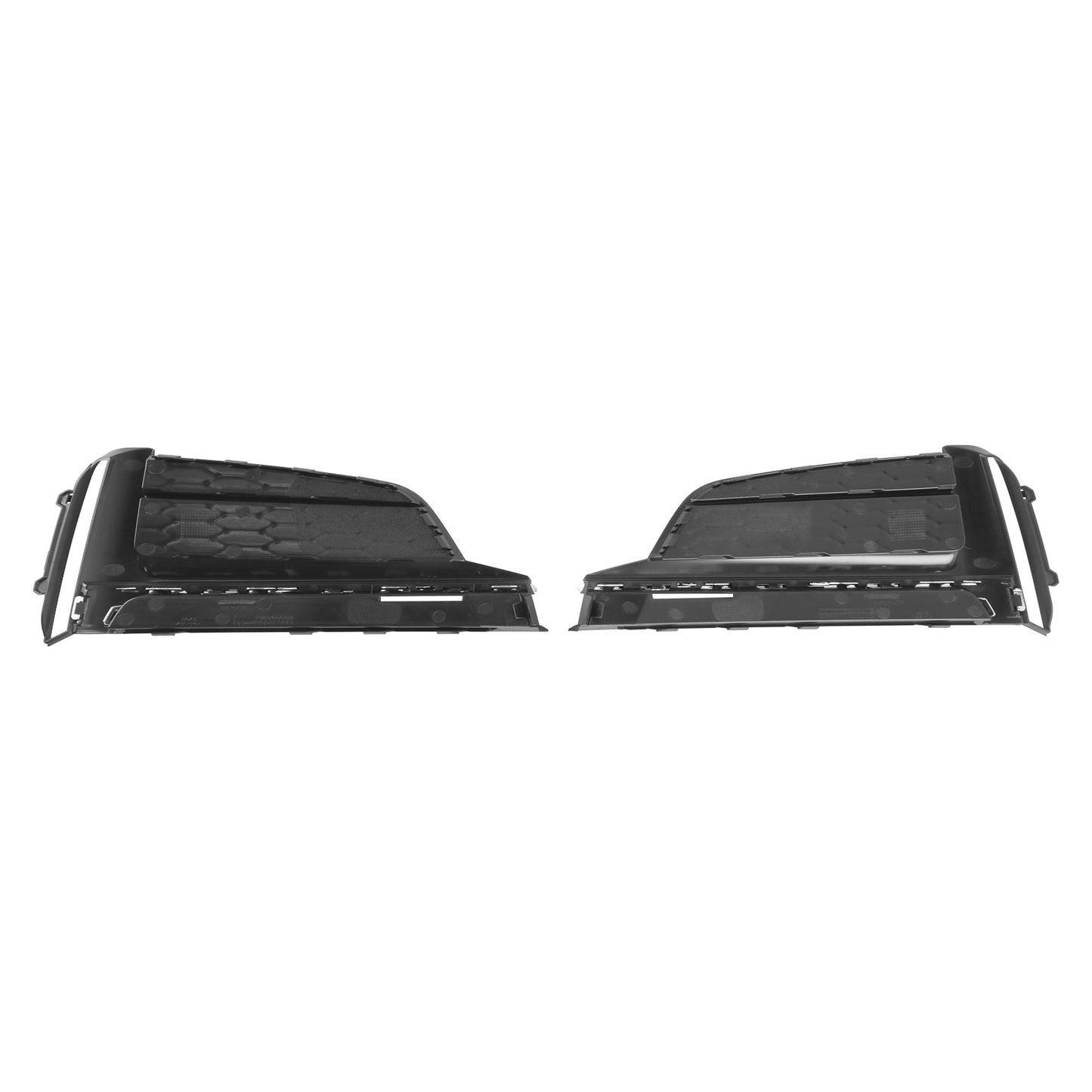 2018-2019 Audi A5 S-Line S5 Cabriolet / Coupe / Sportback Front Bumper Fog Light Grille Cover Trim 2PCS