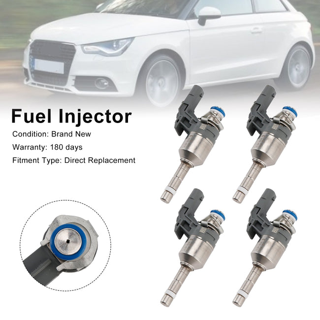 4PCS Fuel Injector 03F906036B Fit Audi A1 A3 Fit VW Beetle Golf 6 1.2 TSI/TSFI