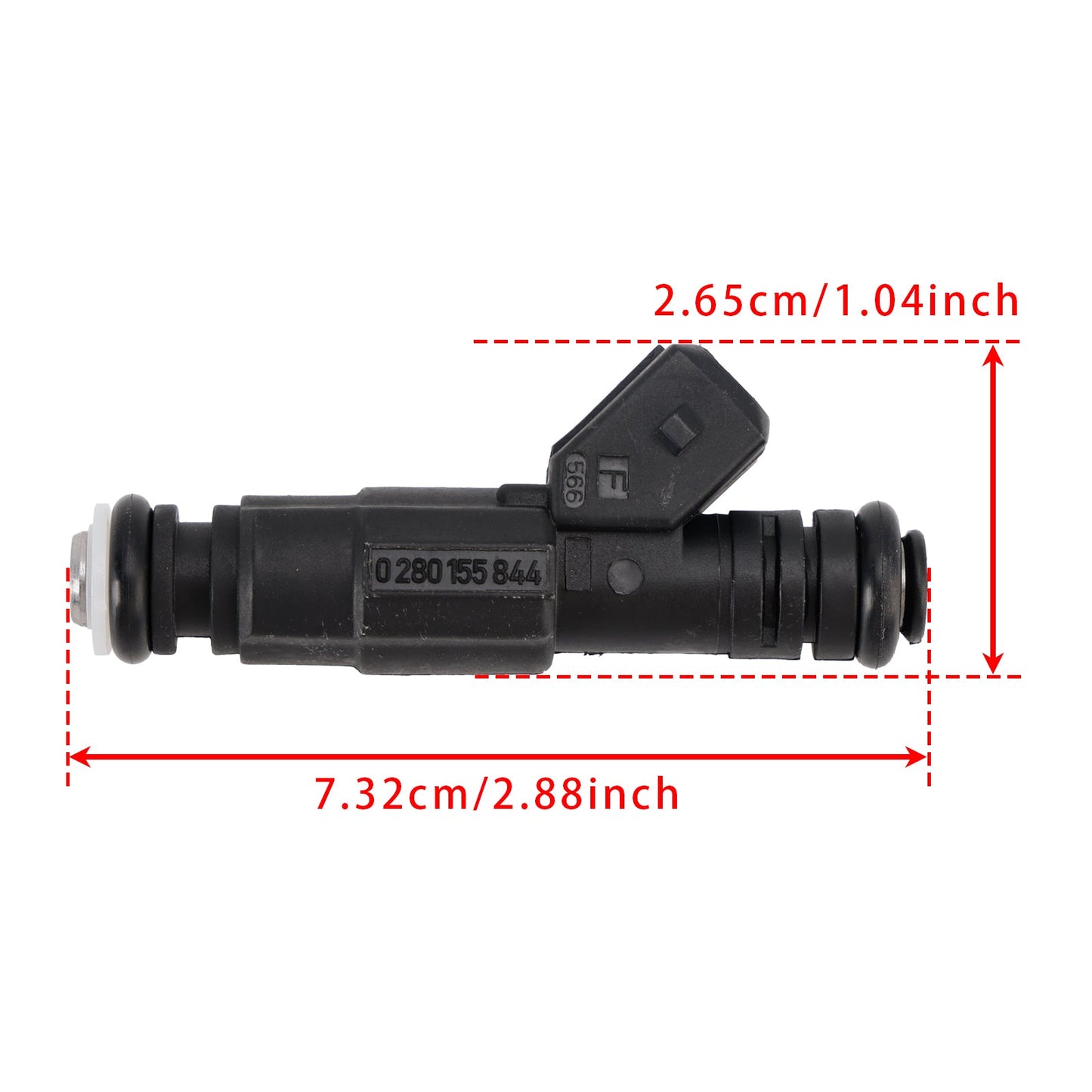 6Pcs Fuel Injector For Ford Falcon AU 4.0L Jeep Cherokee Commander 0280155844