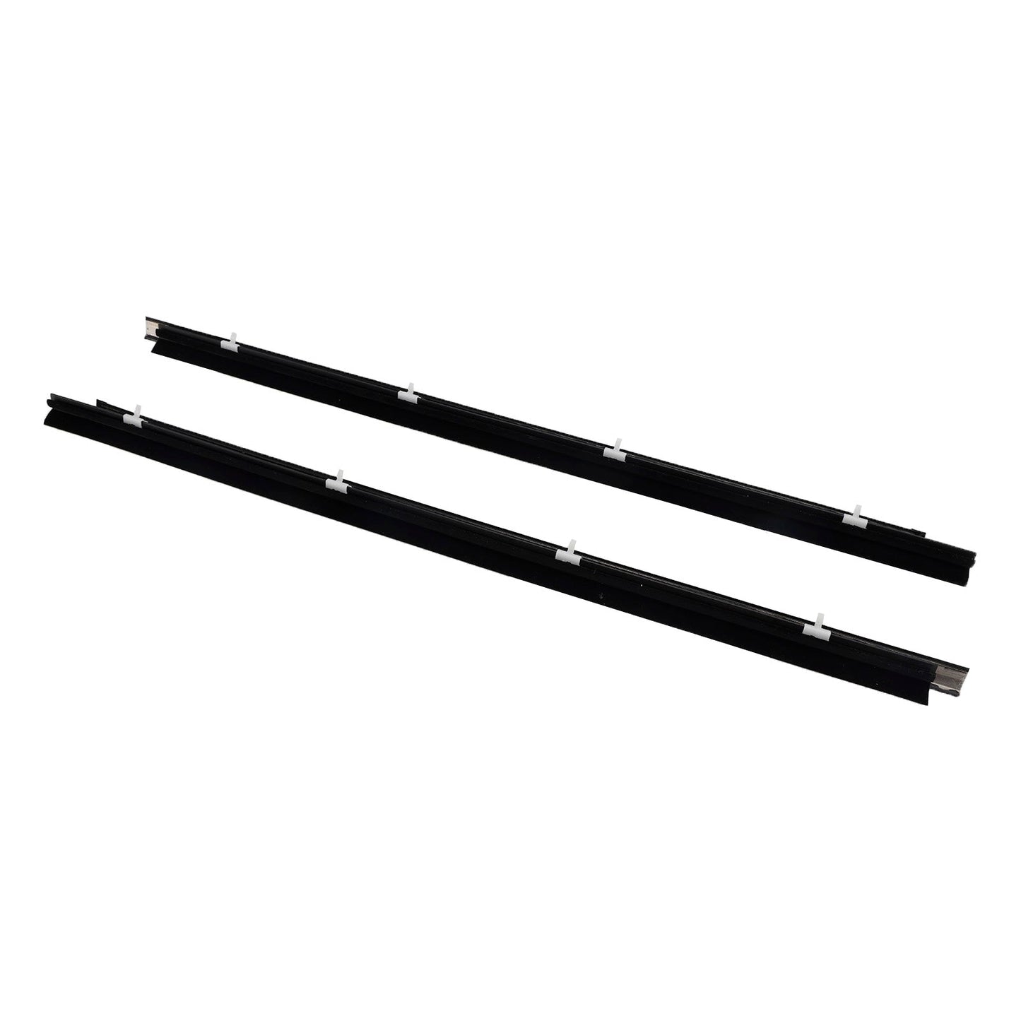 1995-2004 Toyota Tacoma 2pcs Front Door Window Belt Weatherstrip WP685VZ