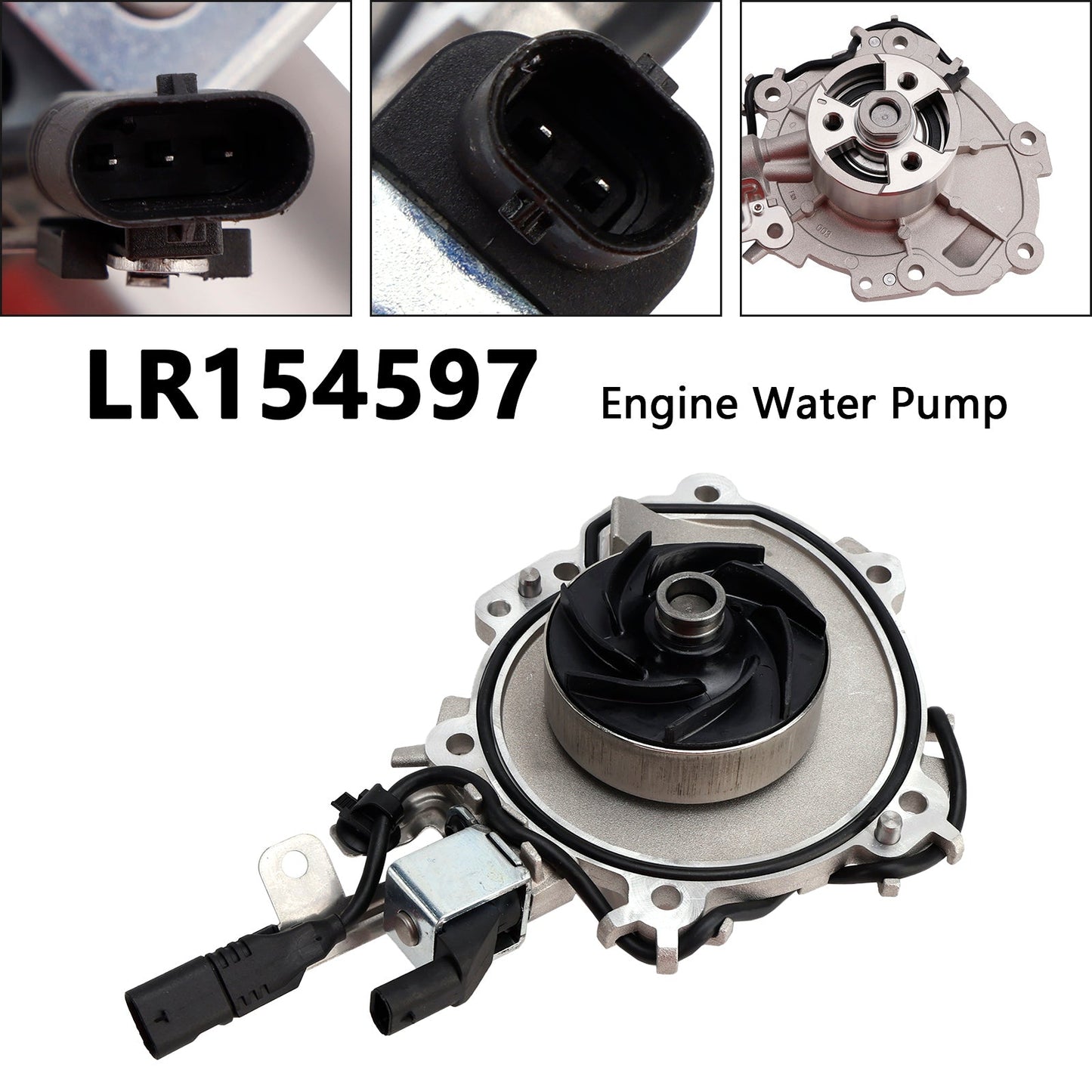 2018 Jaguar E-Pace 2.0L L4 - Gas Engine Water Pump LR154597