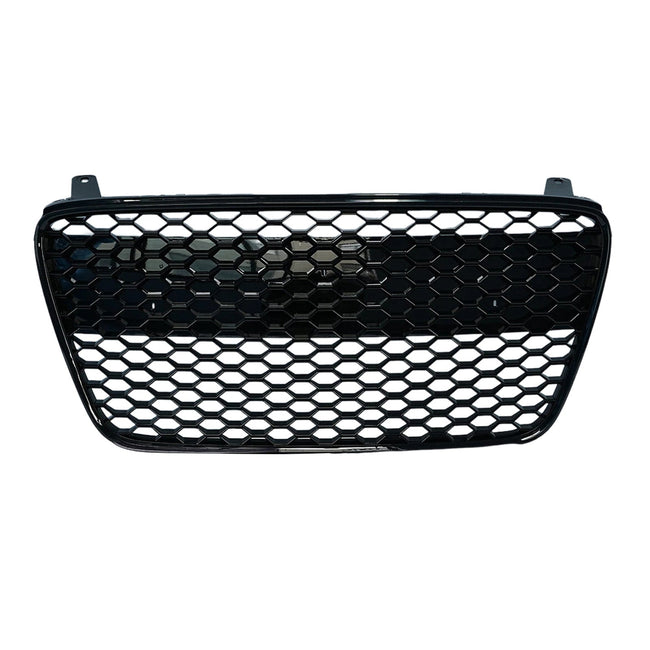 2012 For Audi R8 Front Henycomb Bumper Grille Grill Gloss Black