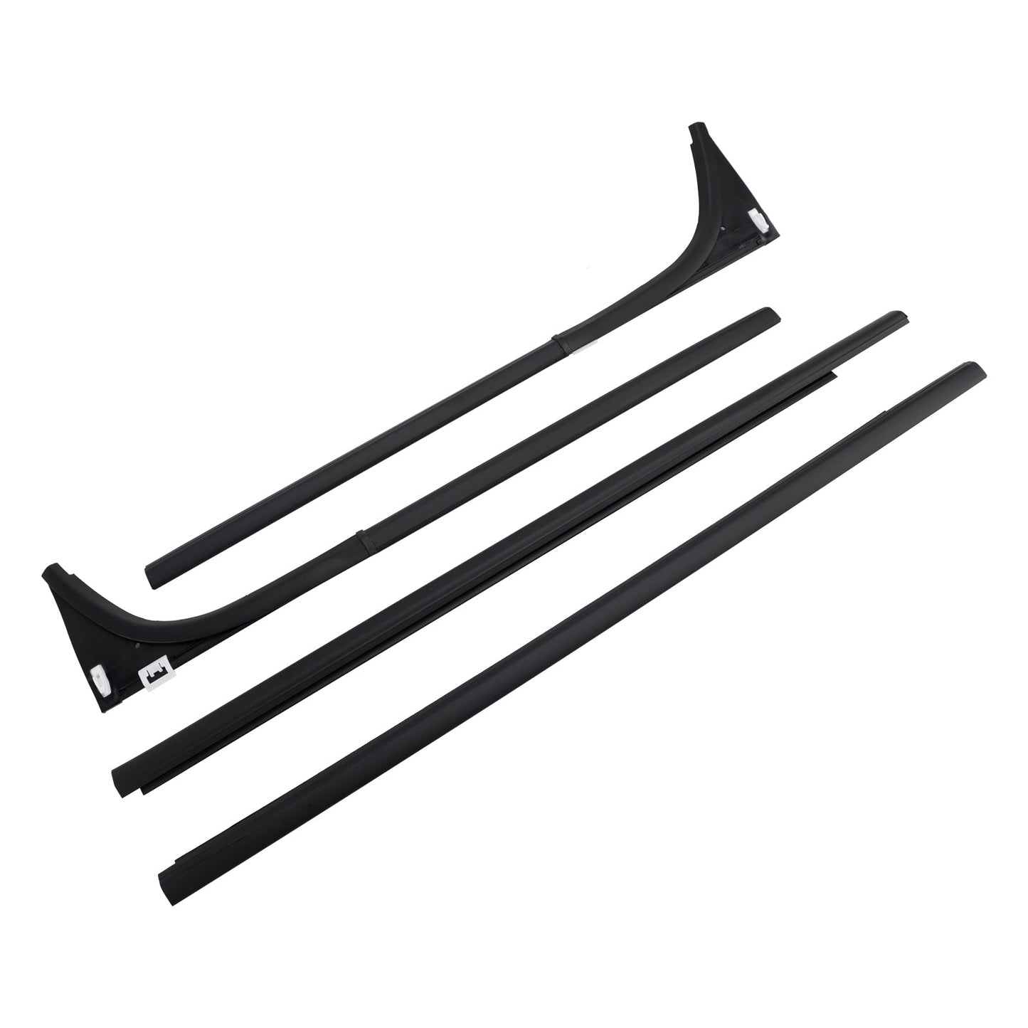 4pcs Inner Outer Weatherstrip Door Belt For Mazda BT-50 Pro Pick Up 2012-2019