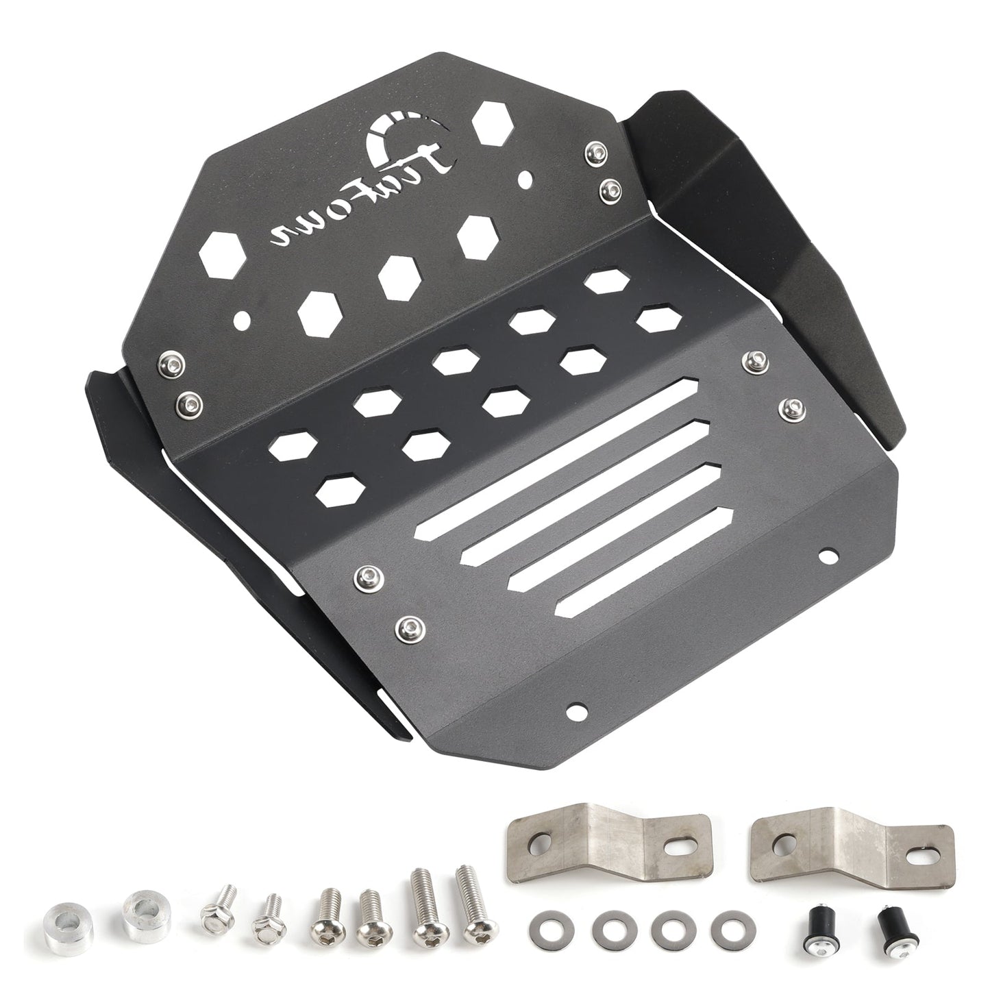 Black Under Guard Engine Guard Skid Plate For Honda CT125 Trail 125 2020-2024