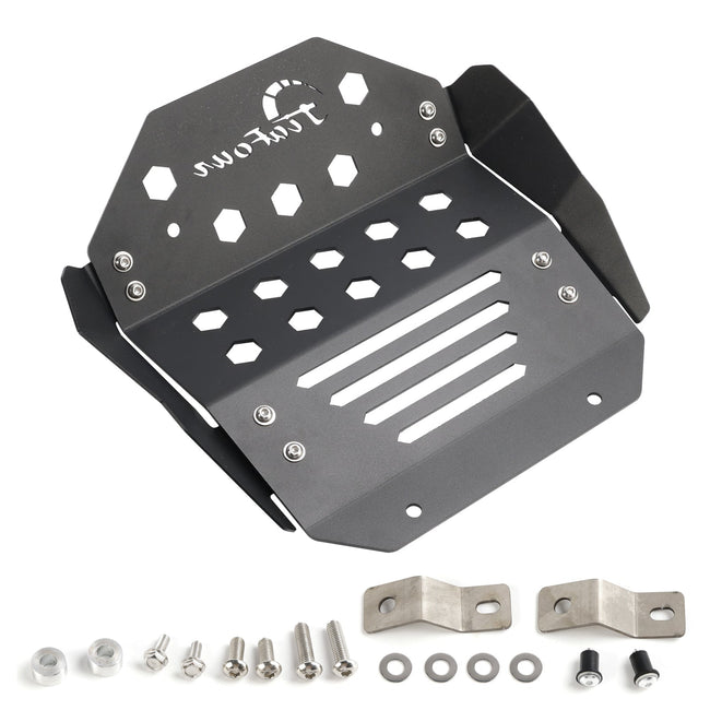 2020-2024 Honda CT125 Hunter Cub Black Under Guard Engine Guard Skid Plate