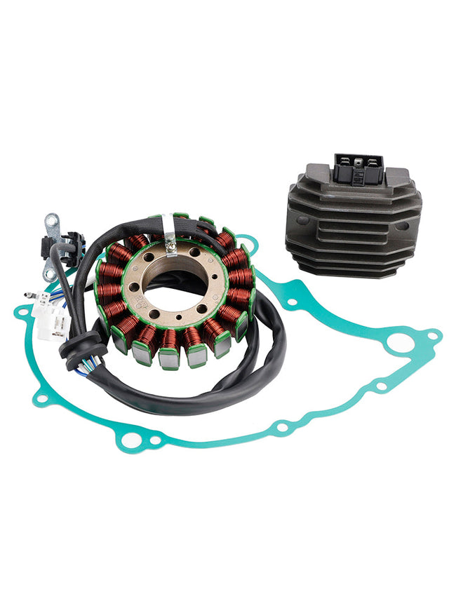 1995/1997 Yamaha SZR660 STATOR GENERATOR REGULATOR RECTIFIER GASKET 3YF-81410-00 3YF-81410-01