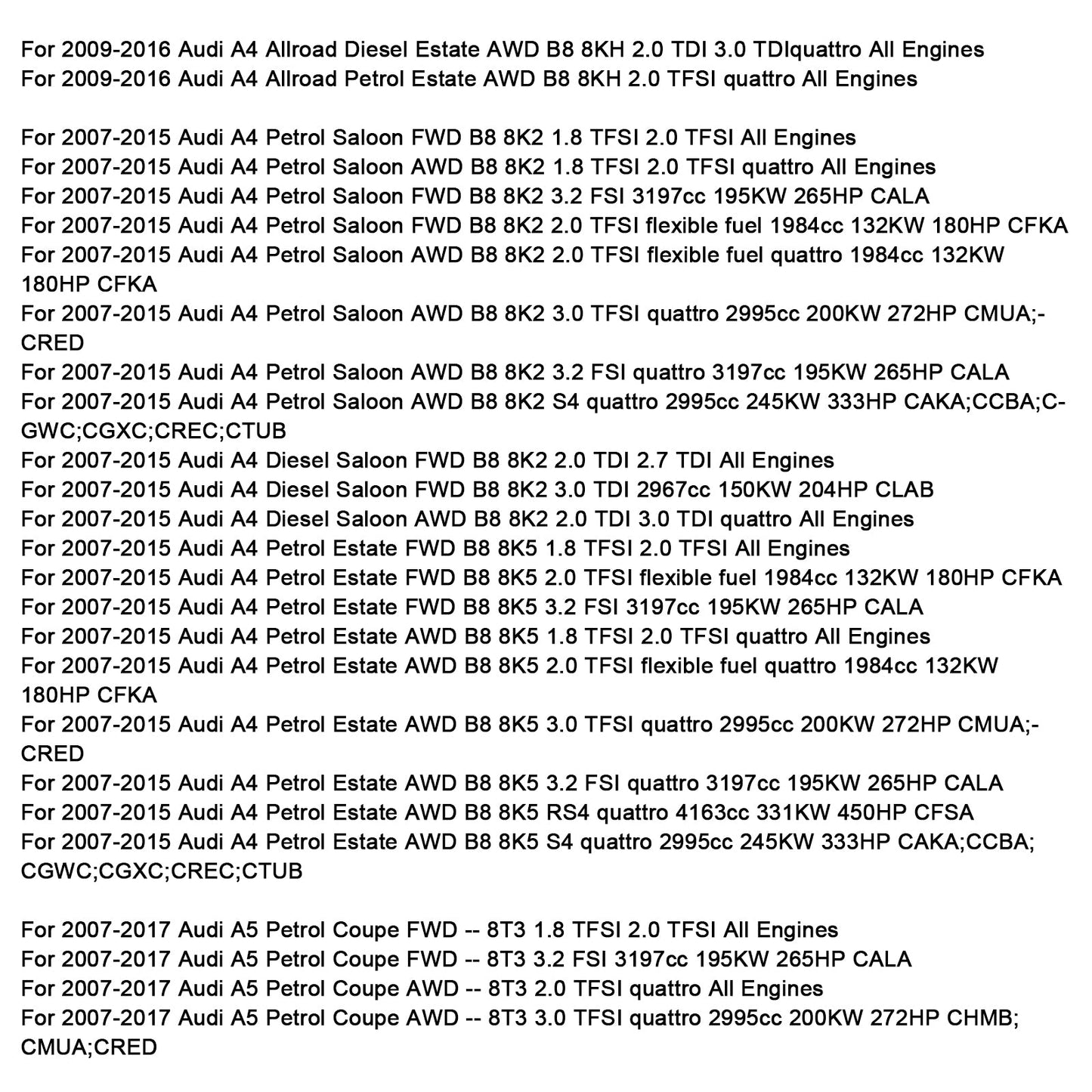 Headlight Range Adjustment Sensor Rear Left 8K0941309D For Audi A4 A5 2007-2015
