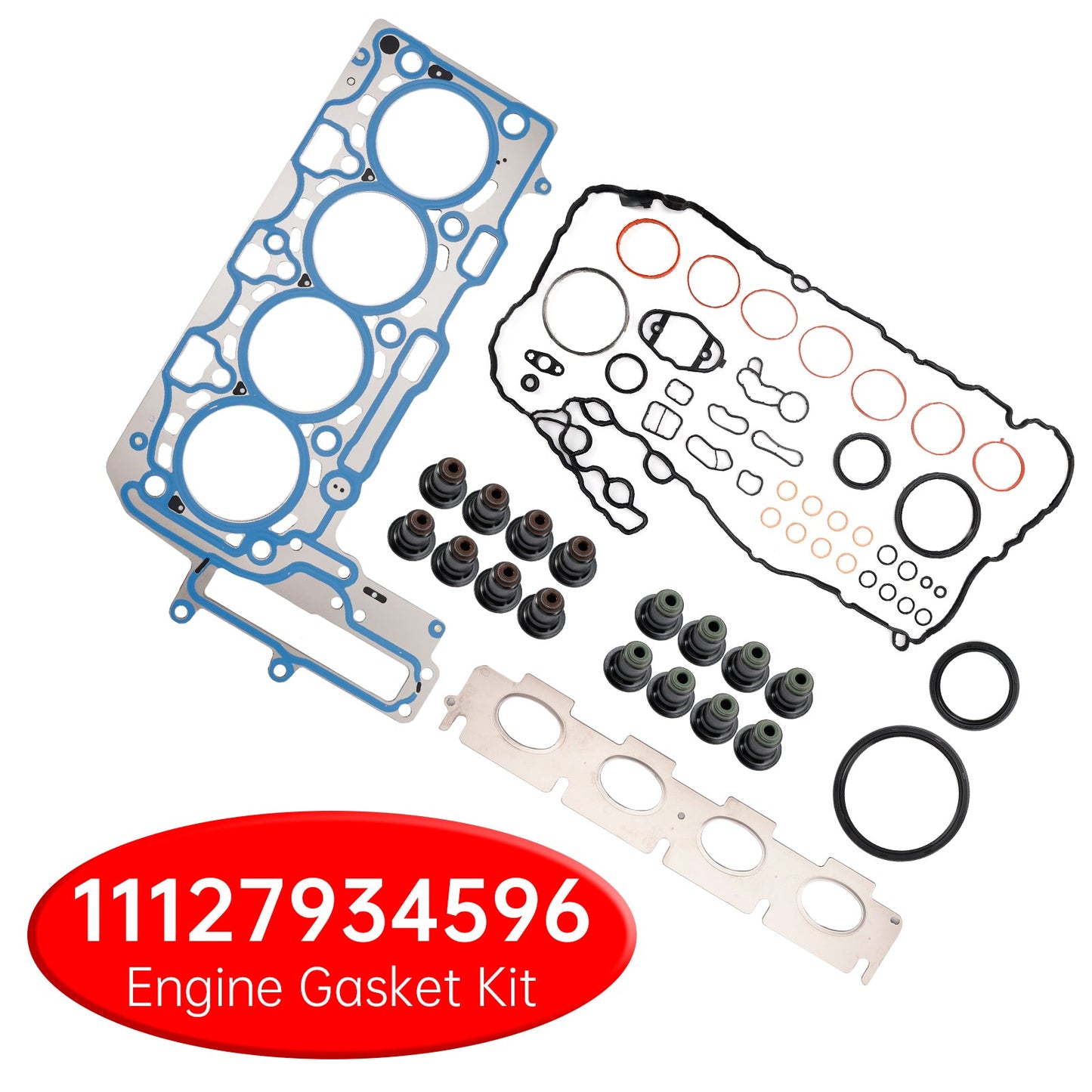 2016-2019 For BMW 730I / 730Li G11, G12 B46, B48A, B48B Engine Gasket Kit 11340034068