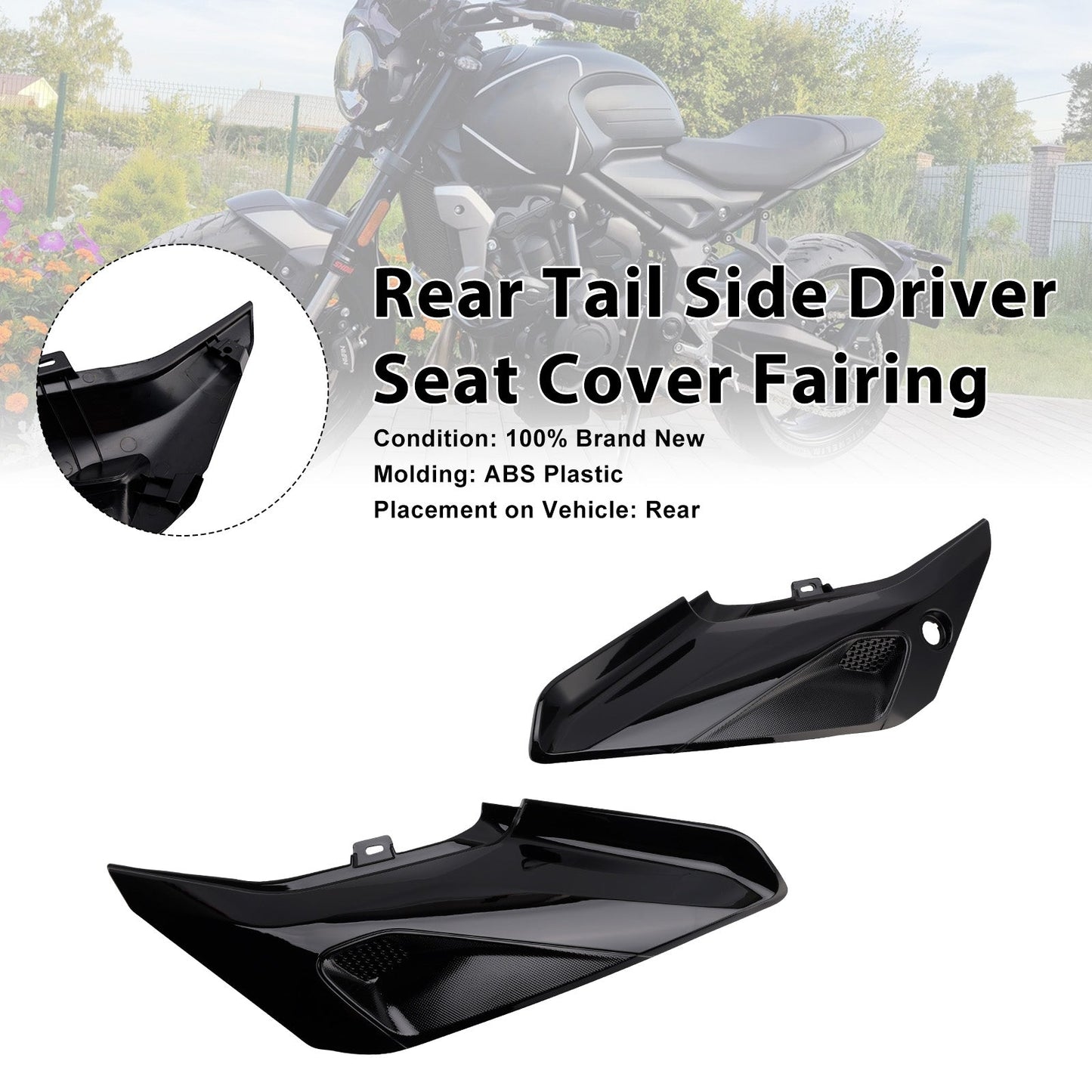 2022-2026 For Trident 660 Side Seat Panel Fairing Cowl