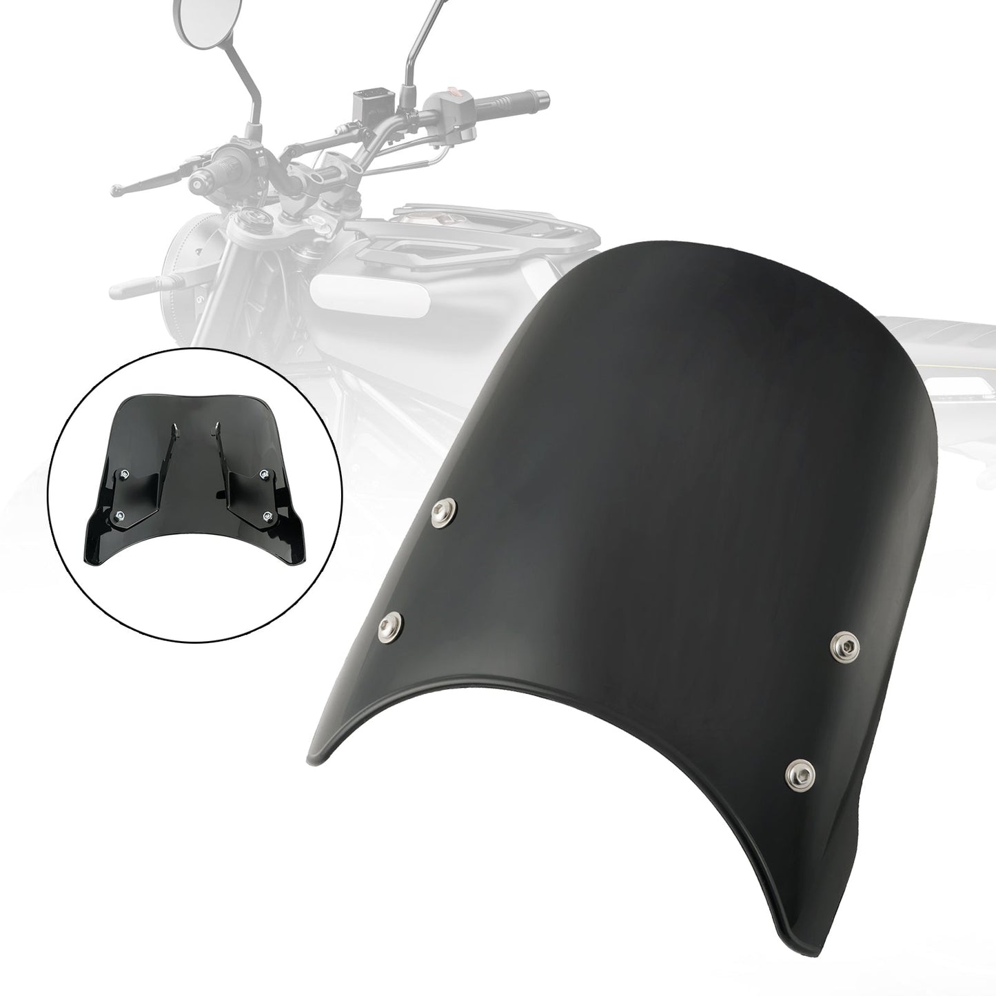 2019-2023 Husqvarna Vitpilen 401/Svartpilen 401 Windshield WindScreen