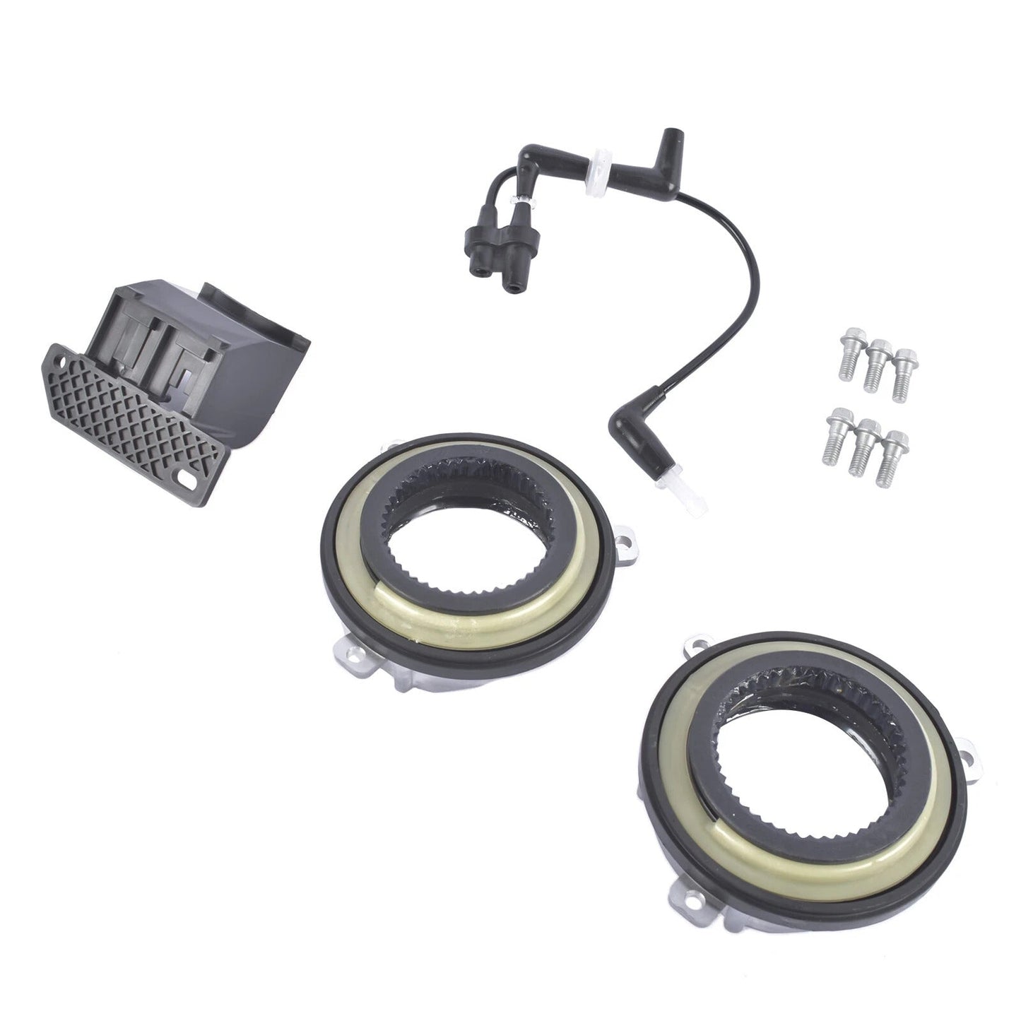 2006-2008 Lincoln Mark LT Locking Hub Axle Actuator Vacuum Solenoid Valve 7L1Z3C247A 6L349H465BA