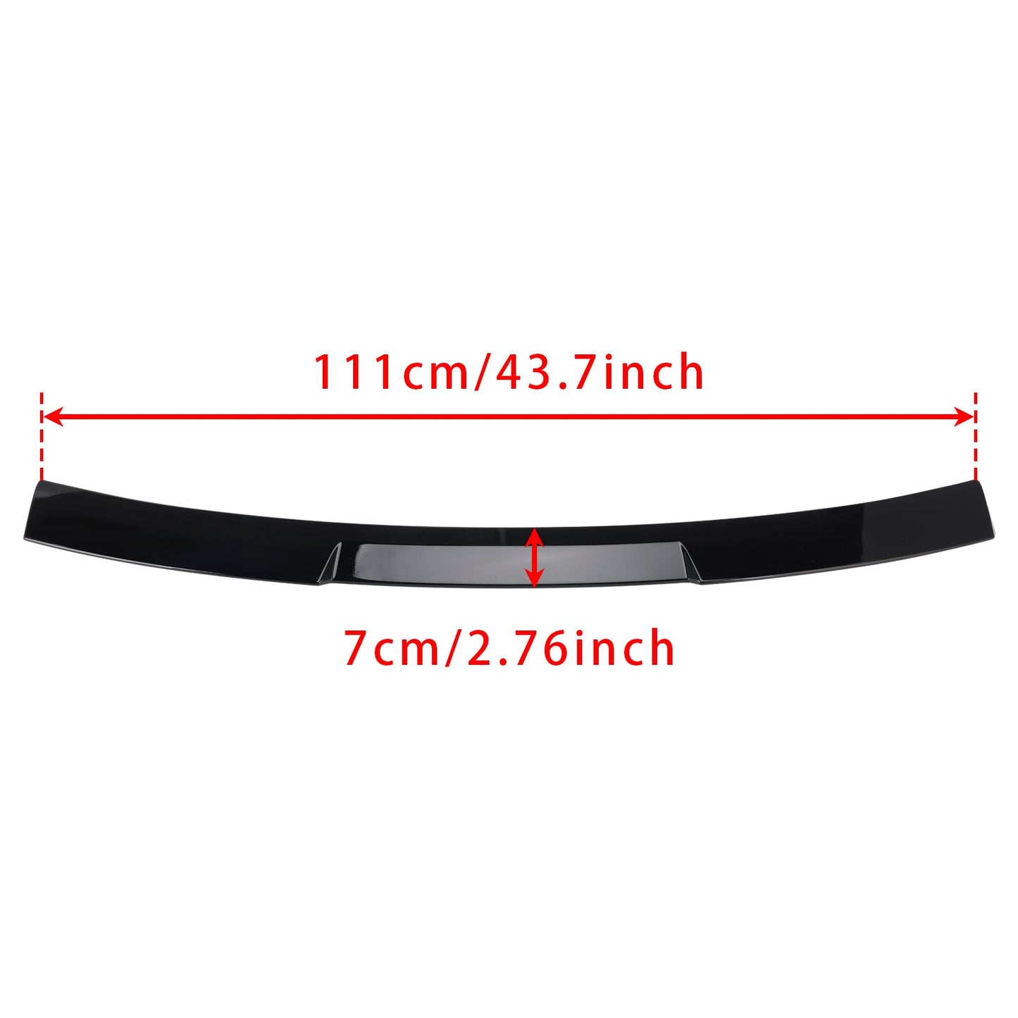 Gloss Black Rear Roof Spoiler Window Wing For BMW 3 Series G20 G80 2018+