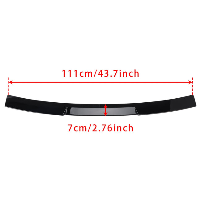 Gloss Black Rear Roof Spoiler Window Wing For BMW 3 Series G20 G80 2018+