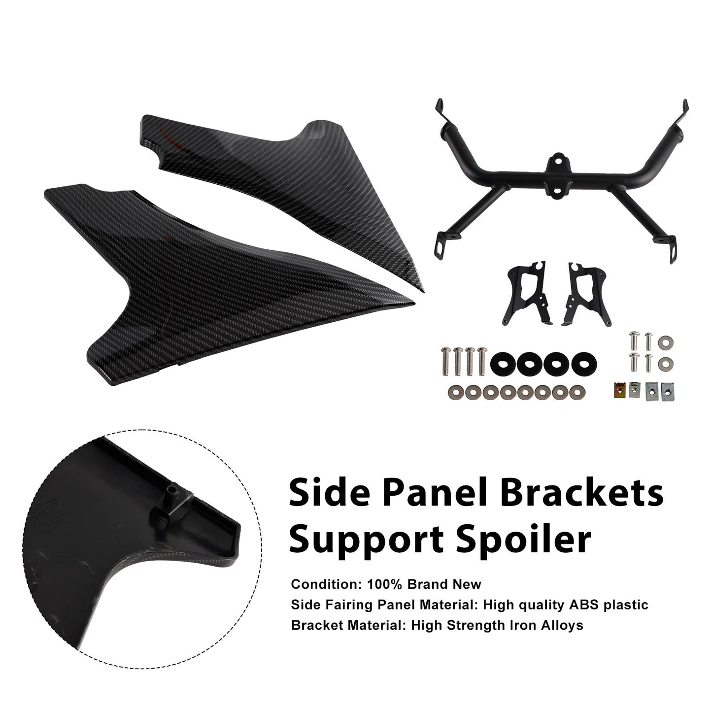 2023 2024-later Harley Road Glide CVO/SE FLTRXSE Side Panel Brackets Support Spoiler