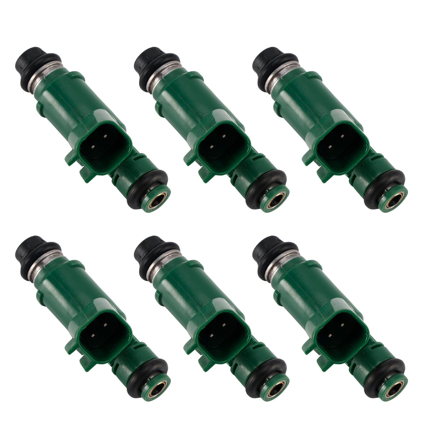 2002-2008 Jaguar X-Type 3.0L V6 2.5L 6PCS Fuel Injector 1X43-AB 1955004011