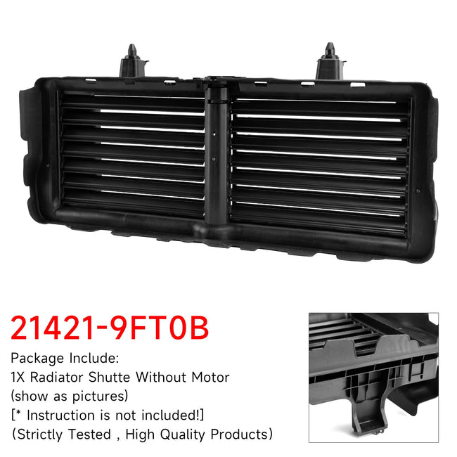 Radiator Shutter Assembly W/O Motor For Nissan Titan 2017-2020 21421-9FT0B