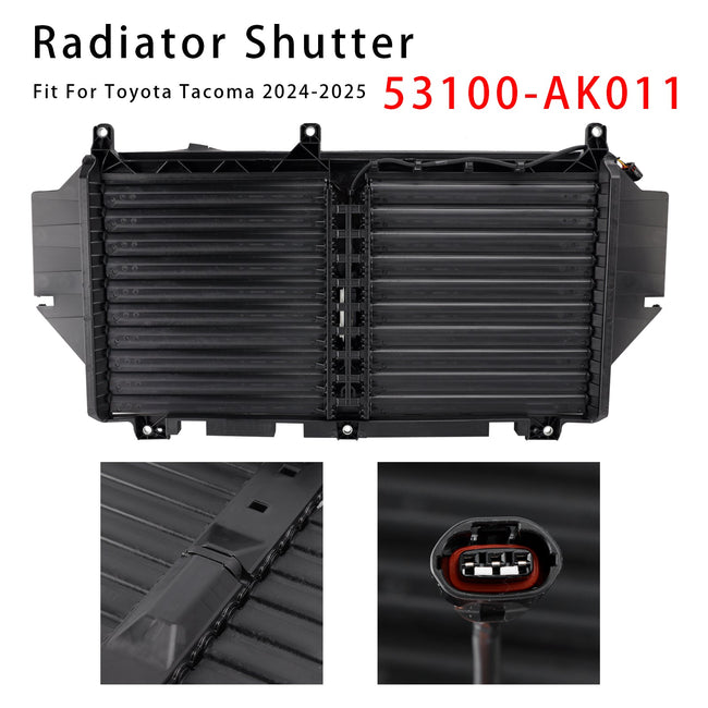 2024-2025 Toyota Tacoma Radiator Shutter With Motor 2.4L 53100-AK011