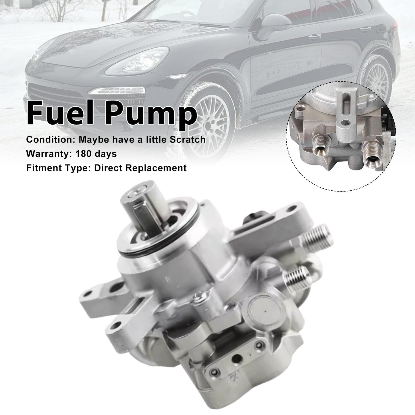 For Porsche Panamera S 4.8L V8 High Pressure Fuel Pump 94811031522