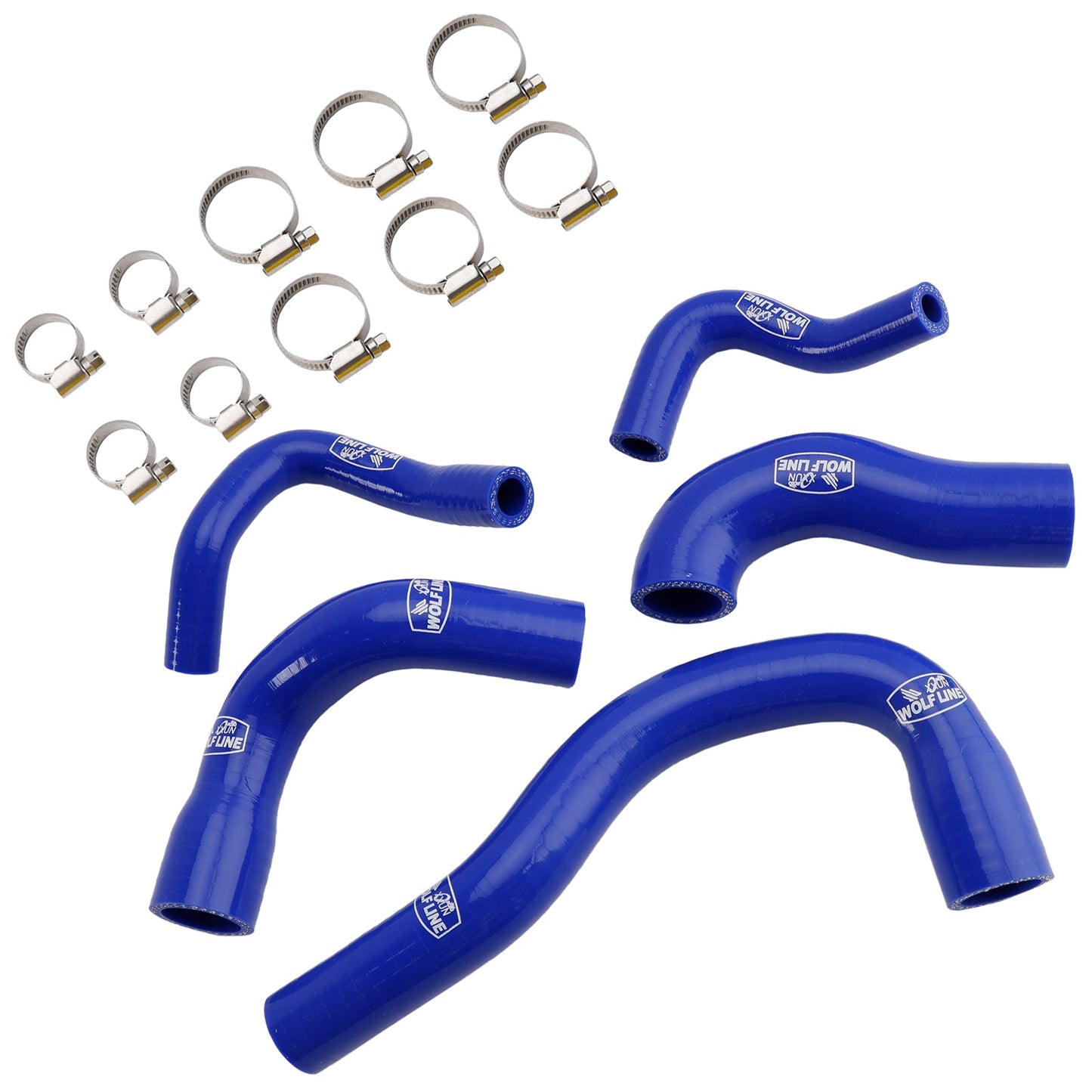 Yamaha MT-09 XSR900 Tracer 9/GT all years Silicone Radiator coolant Hose