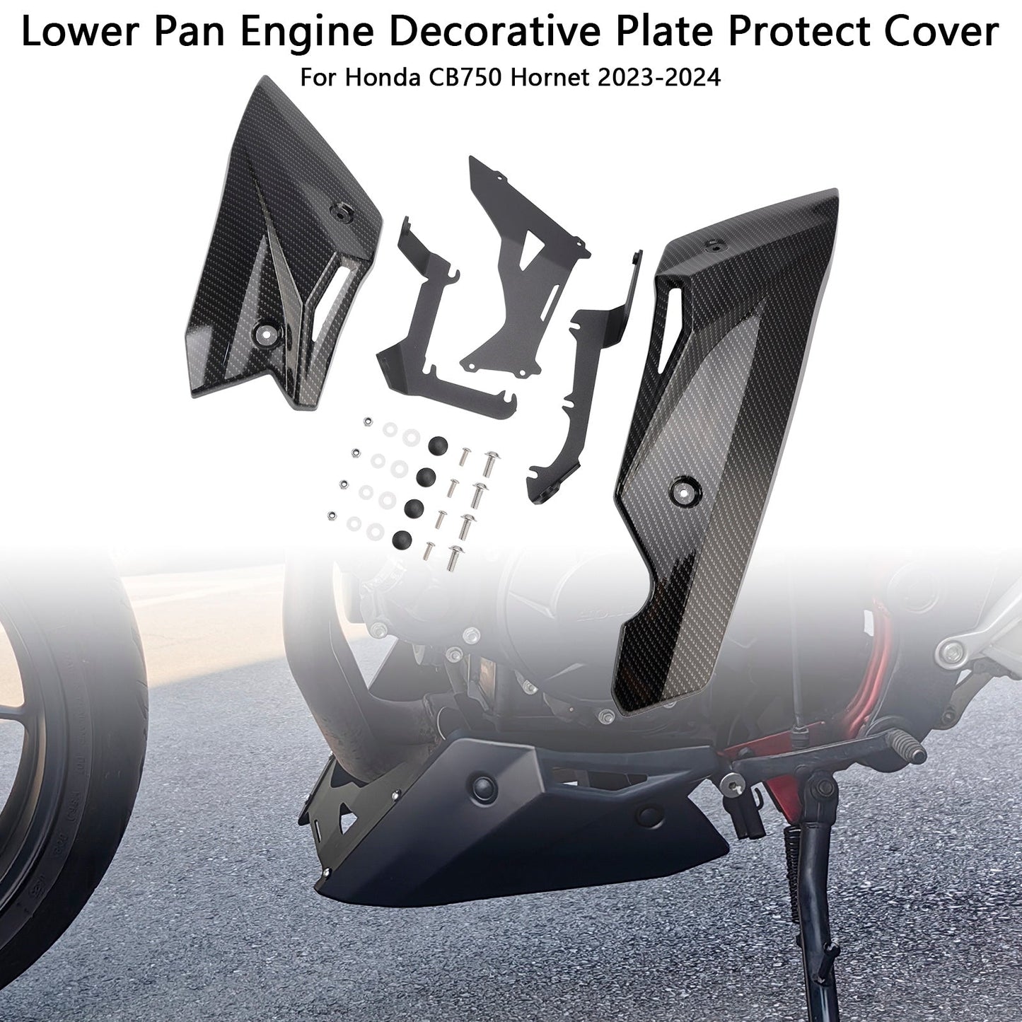 2023-2024 Honda CB750 Hornet Lower Pan Engine Decorative Plate Protect Cover