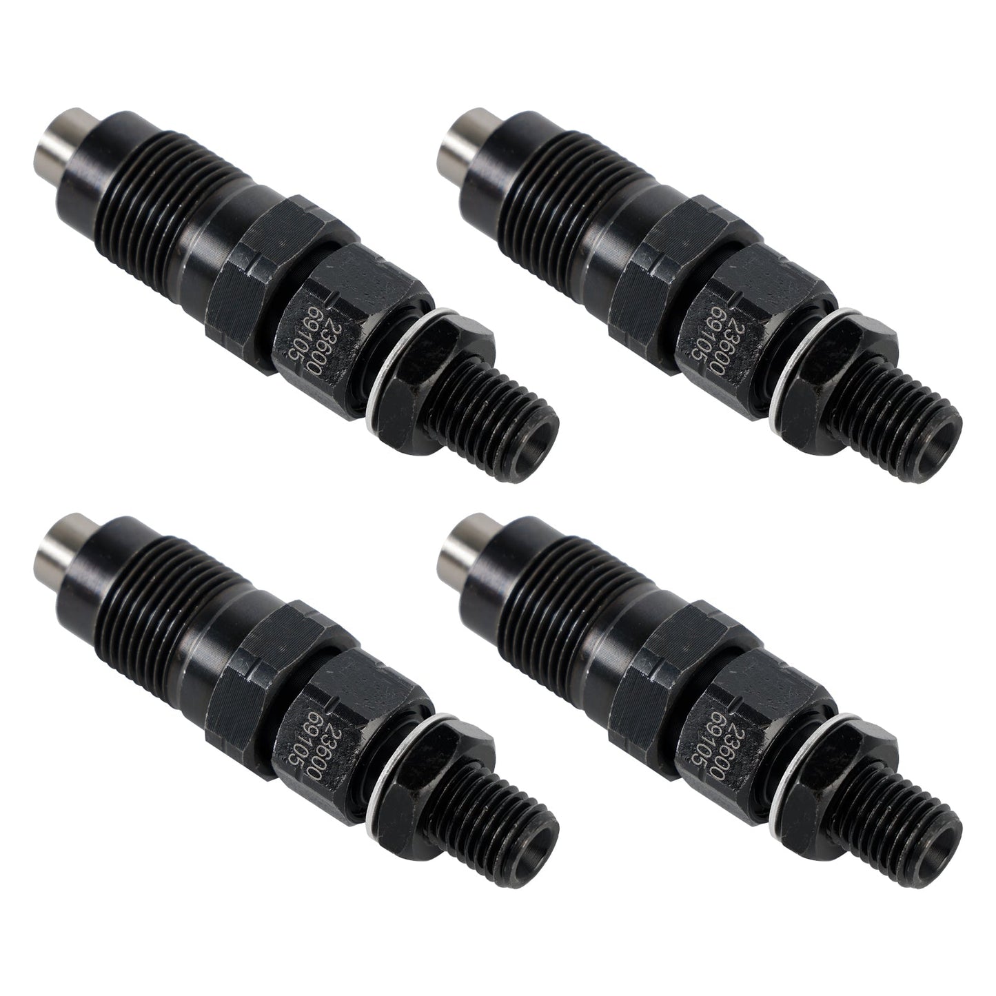 4Pcs Fuel Injector For Toyota 1KZ-T Land Cruiser 1KZ 093500-5700 23600-69105