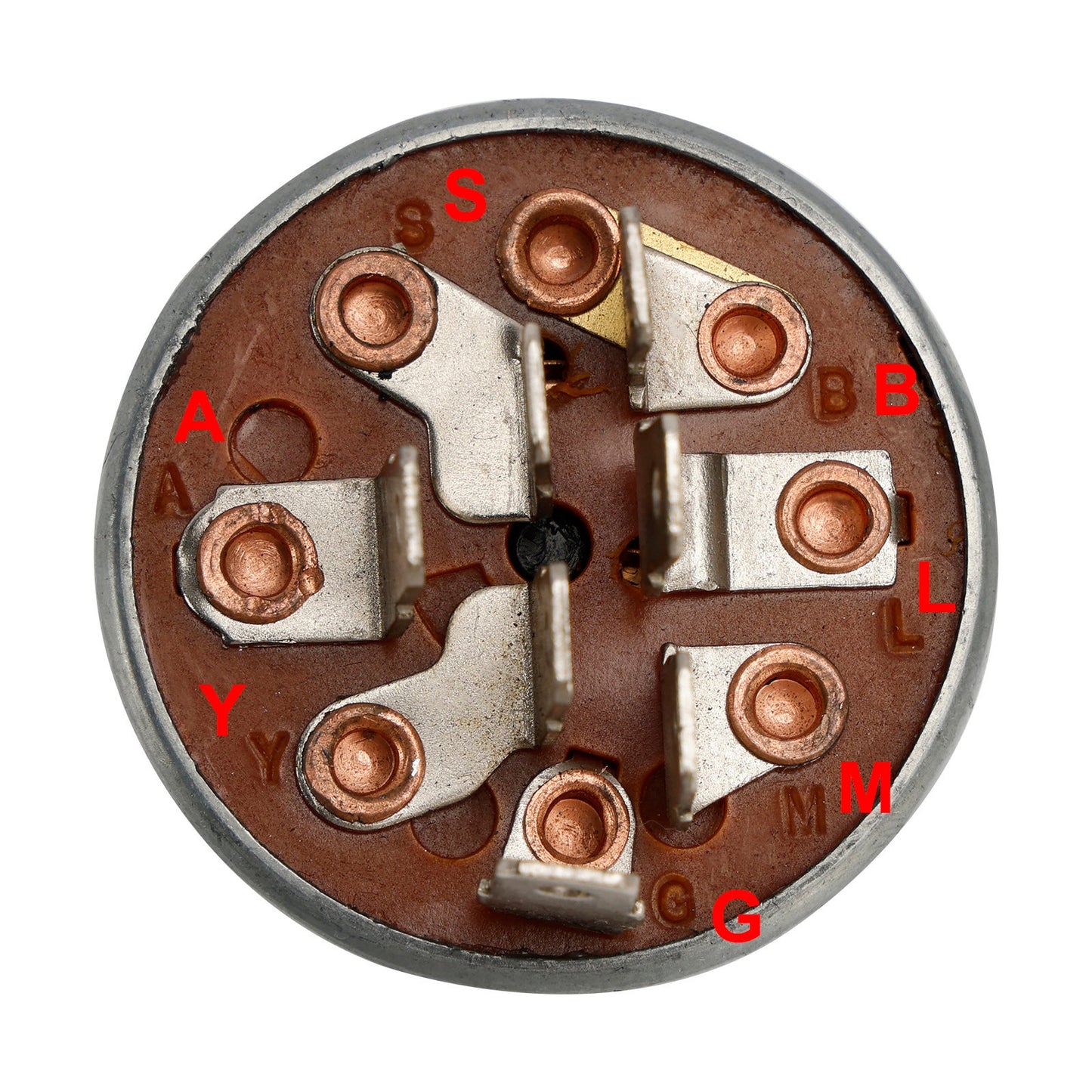 33-383 Ignition Switch With Keys Compatible With Murray 092556 140301 7 Post