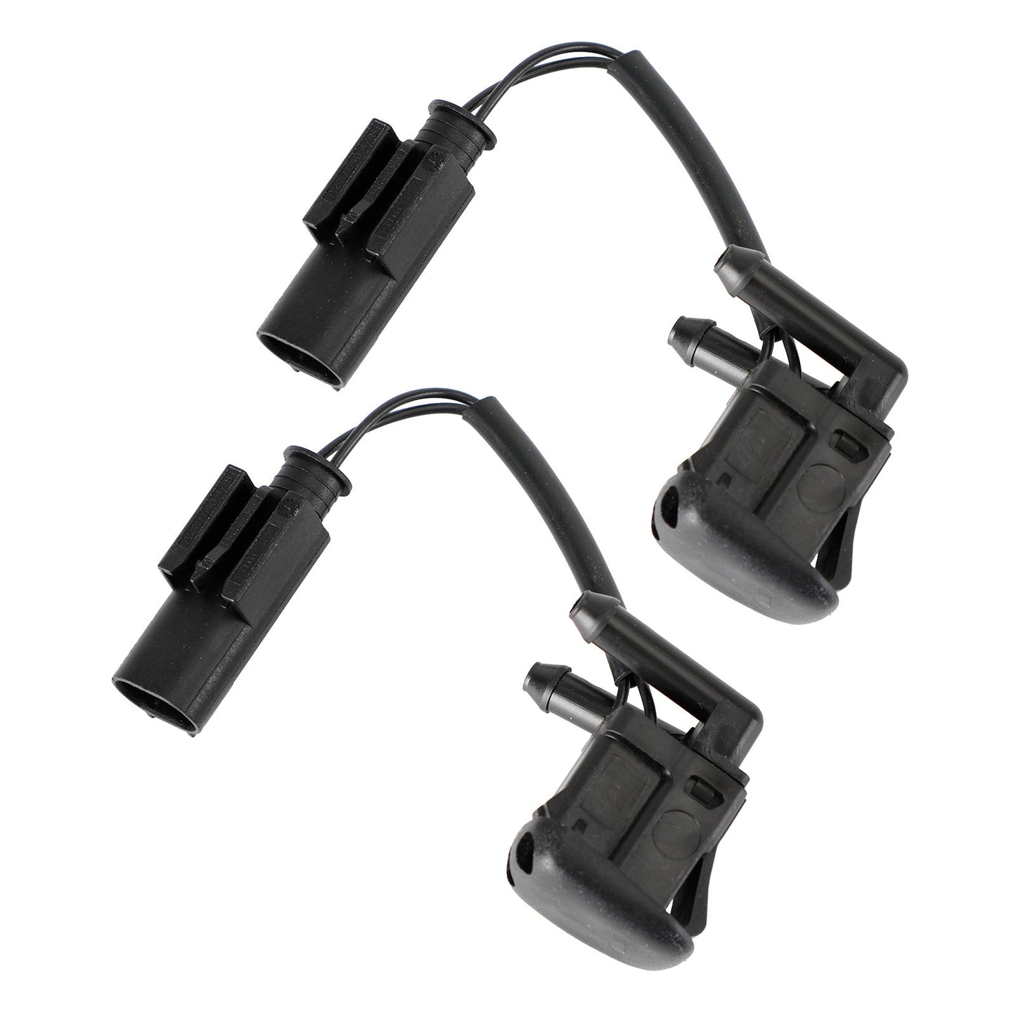 2X Windshield Wiper Nozzle Spray Jet Heated for BMW 5 Series E39 61668361042