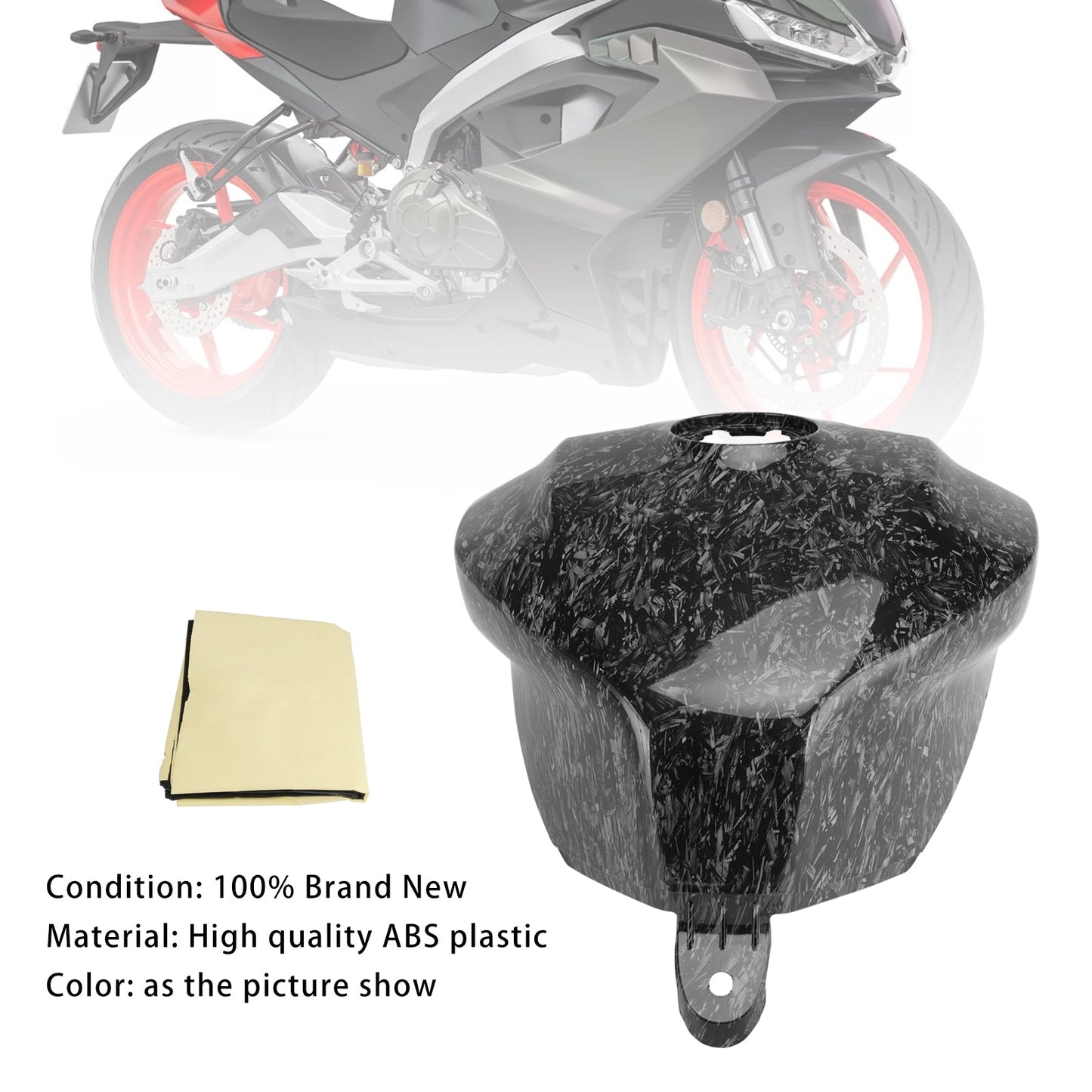 2024-2025 Aprilia RS457 RS 457 Gas Tank Cover Trim Fairing Cowl