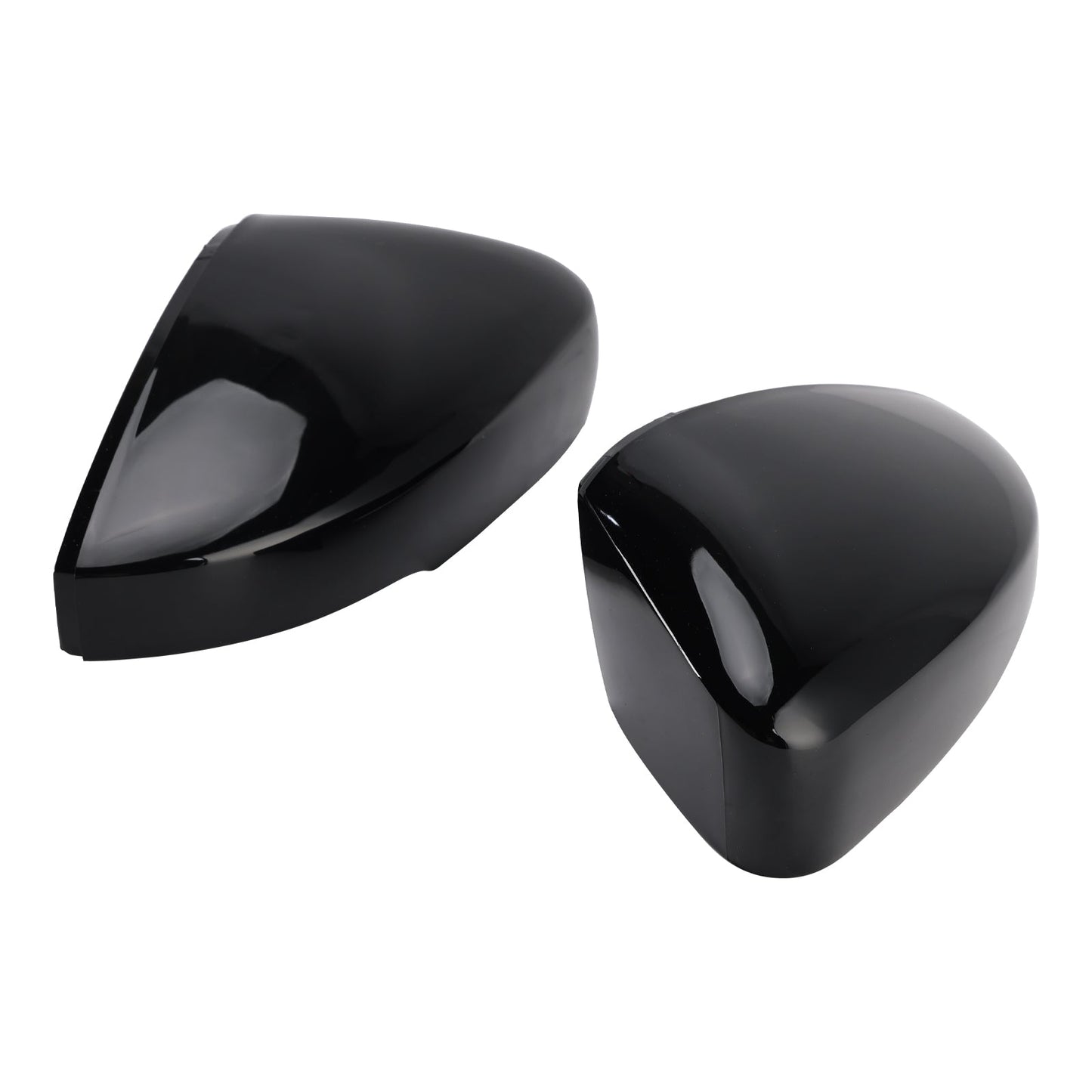 2009-2017 VW Polo MK5 Side Mirror Covers Rearview Housing Black