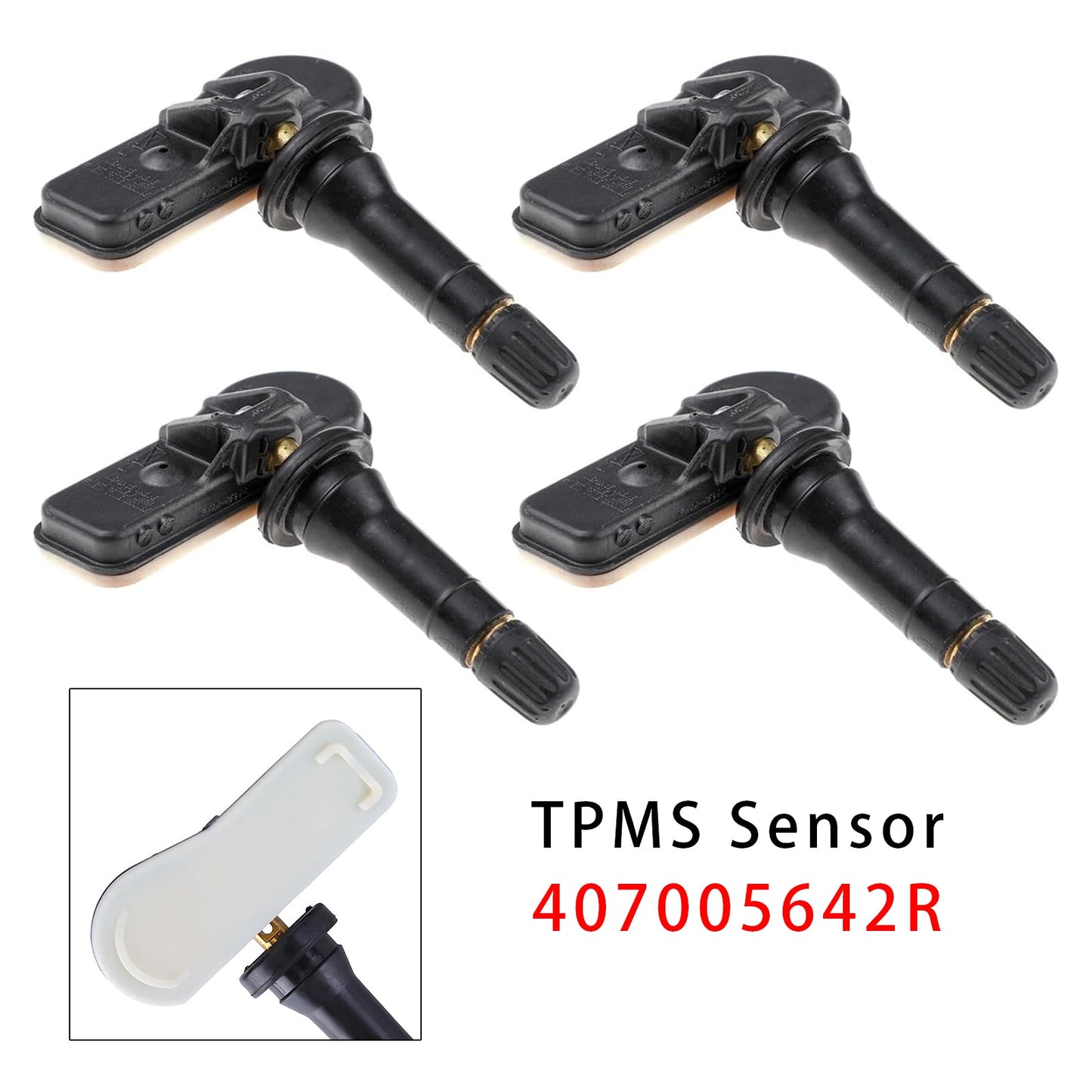 4X TPMS Tire Pressure Sensor For Renault Dacia Smart Opel Benz Citan 407005642R