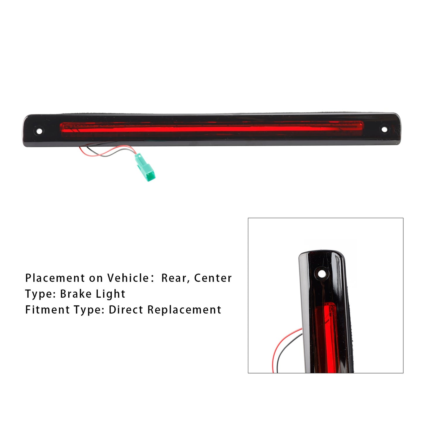 3RD Brake Light 15264475 For Buick Chevy Oldsmobile Pontiac Saturn Van