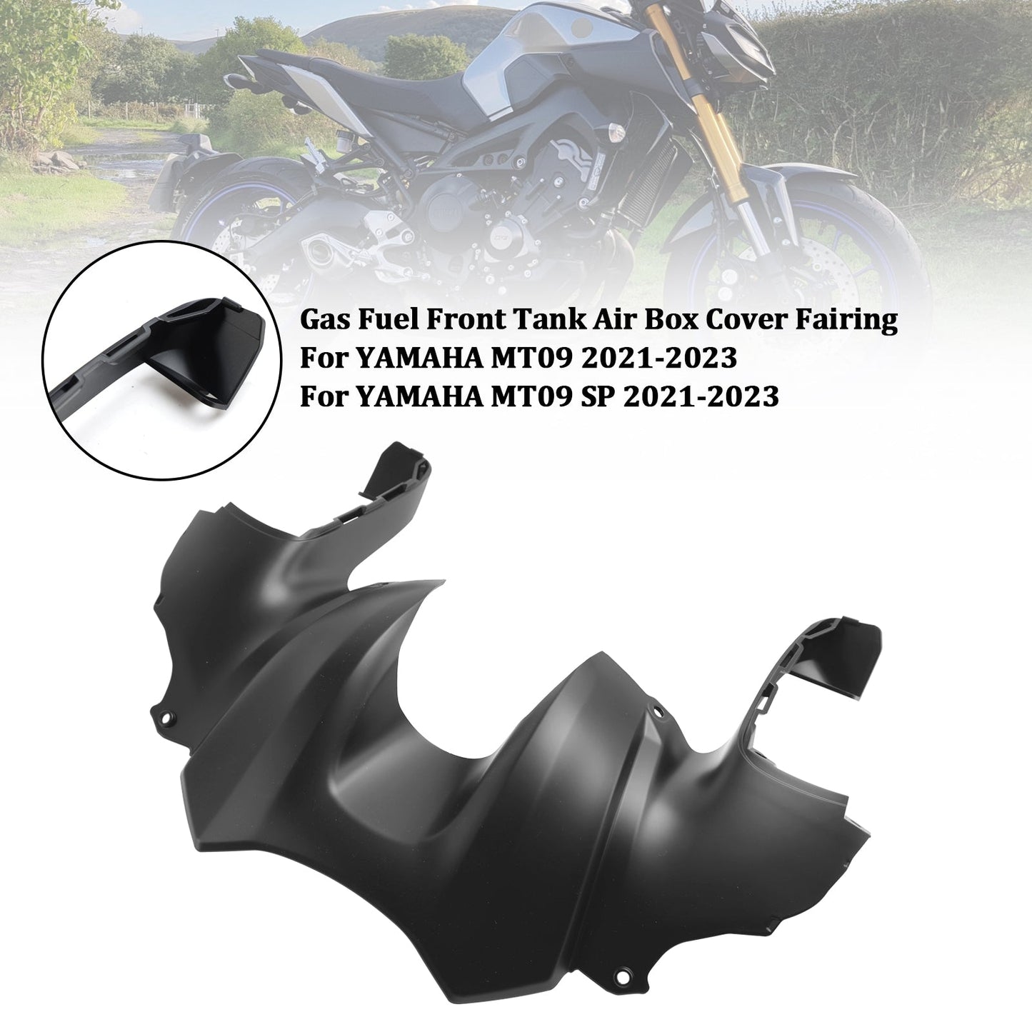 2021-2023 YAMAHA MT-09 MT09 SP Front Tank Air Box Cover Fairing