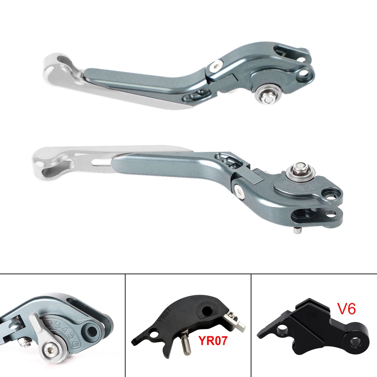 Adjustable Clutch Brake Lever fit for YAMAHA XSR900 XSR900GP MT-09 2024-2025