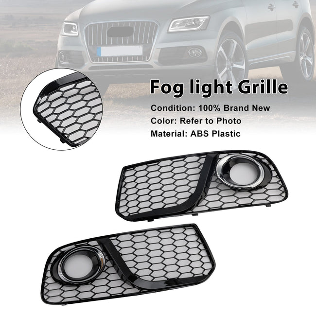 2013-2017 Audi Q5 Front Bumper Fog Light Grille Grill 8R0807681M