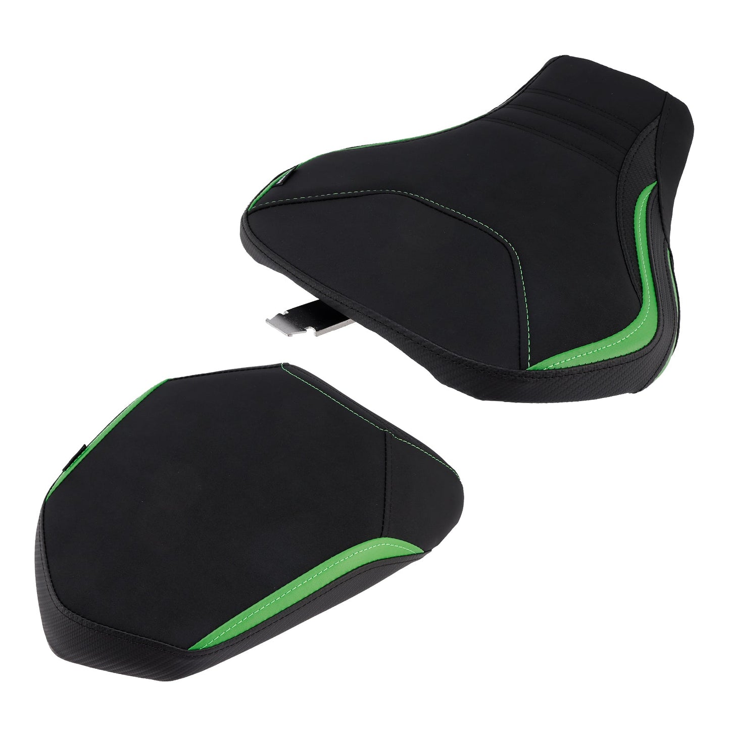 2022-2025 For Kawasaki Ninja H2 Sx Front&Rear Raider Passenger Cushion Kit Green1