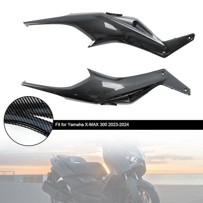 Rear Tail Side Seat Fairing Panel Cowl For Yamaha X-MAX 300 2023-2024