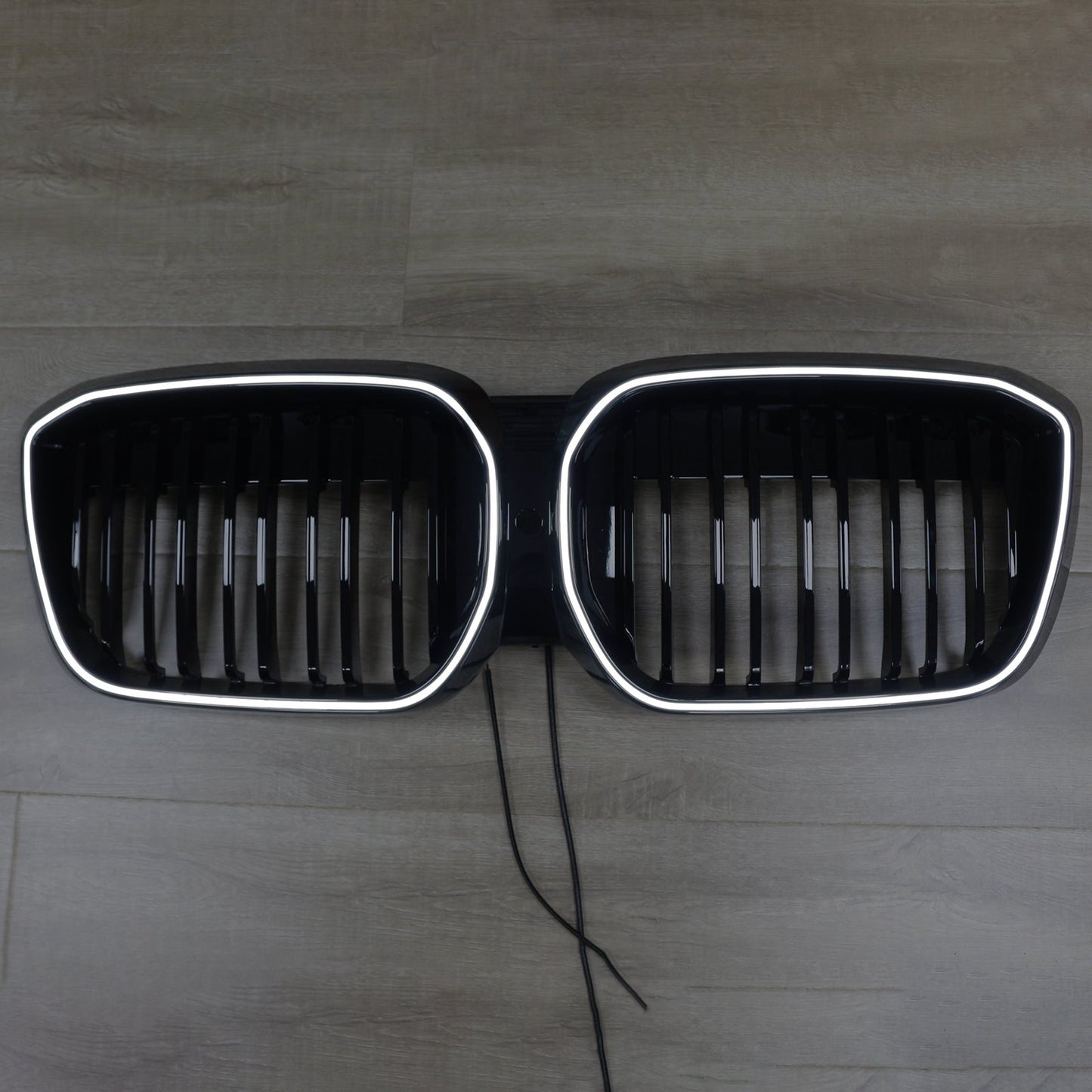 2022-2024 BMW IX3 G08 LCI Double Slat Black Front Kidney Grill Grille