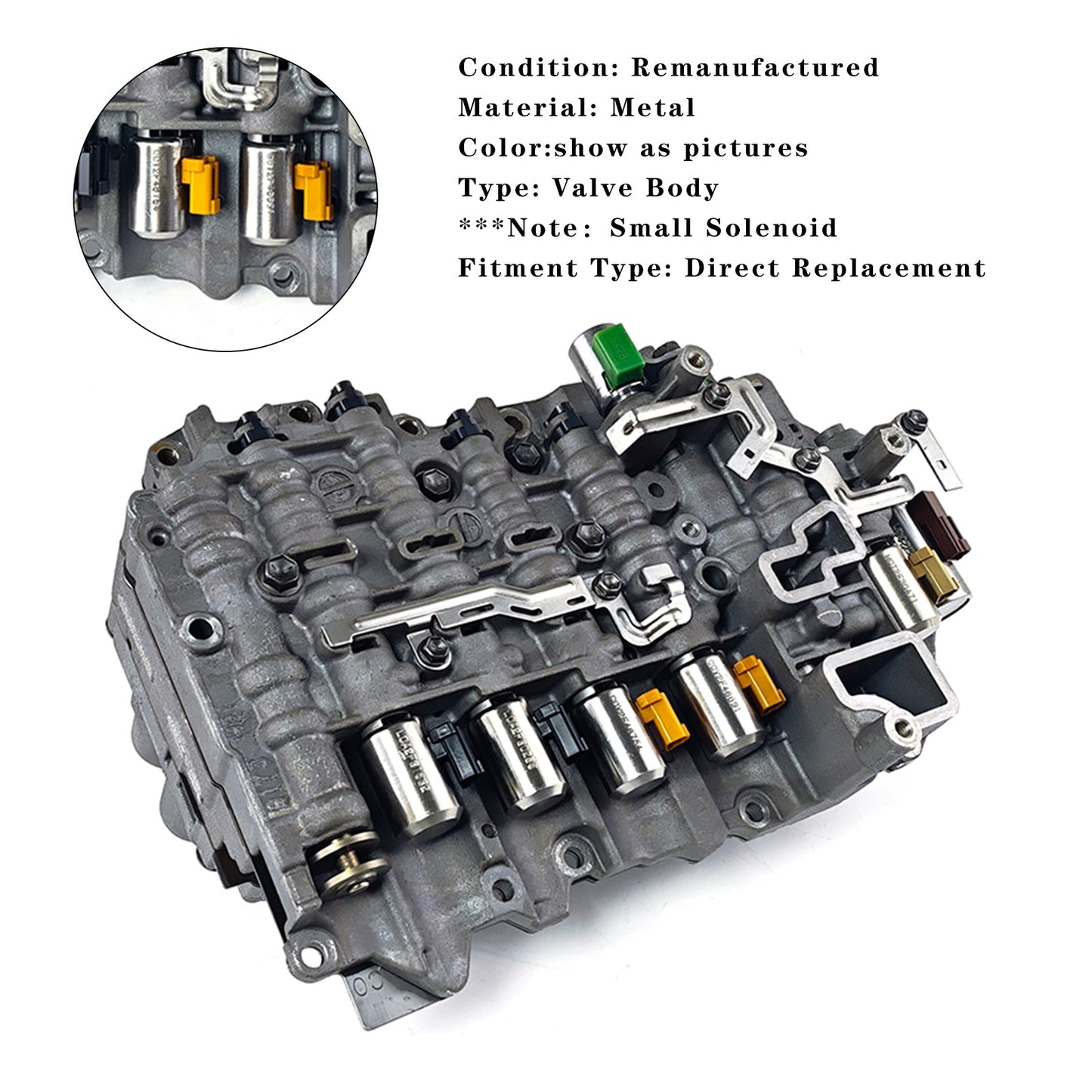 2003-2006 Audi TT 1.8L 6-Speed FWD/AWD 09M Transmission Valve Body w/ Solenoids